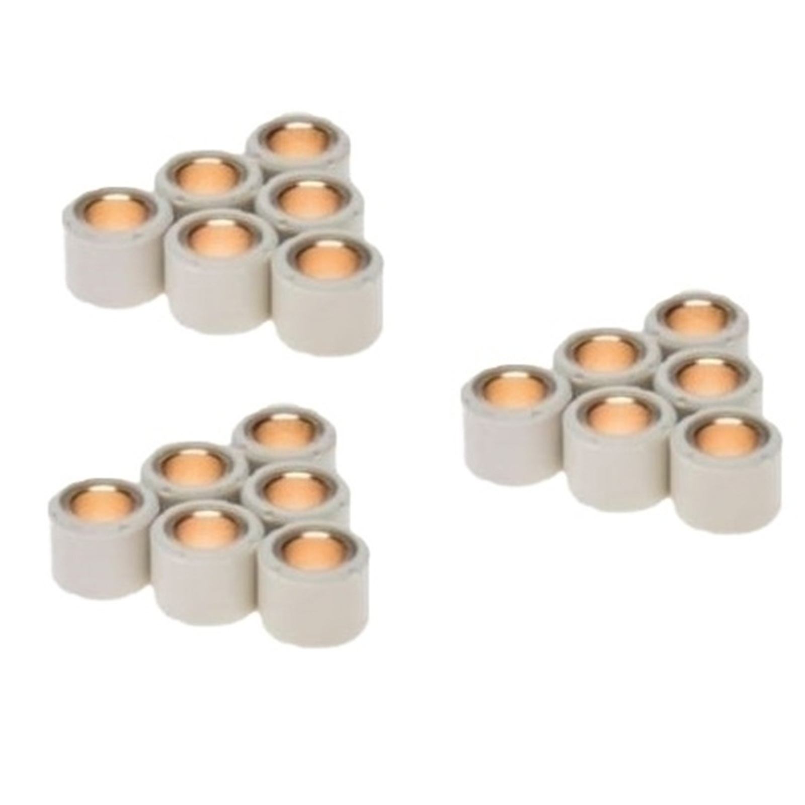 Abstimmungs-Set Variogewichte 5.5g 6.0g 6.5g 16x13mm (18 Gewichte)