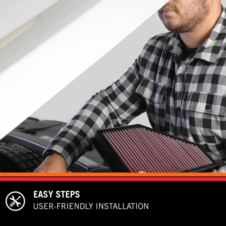 K&N Tauschluftfilter 33-2445 Jaguar XK XKR XKR - S 5.0i 2010 - 2015