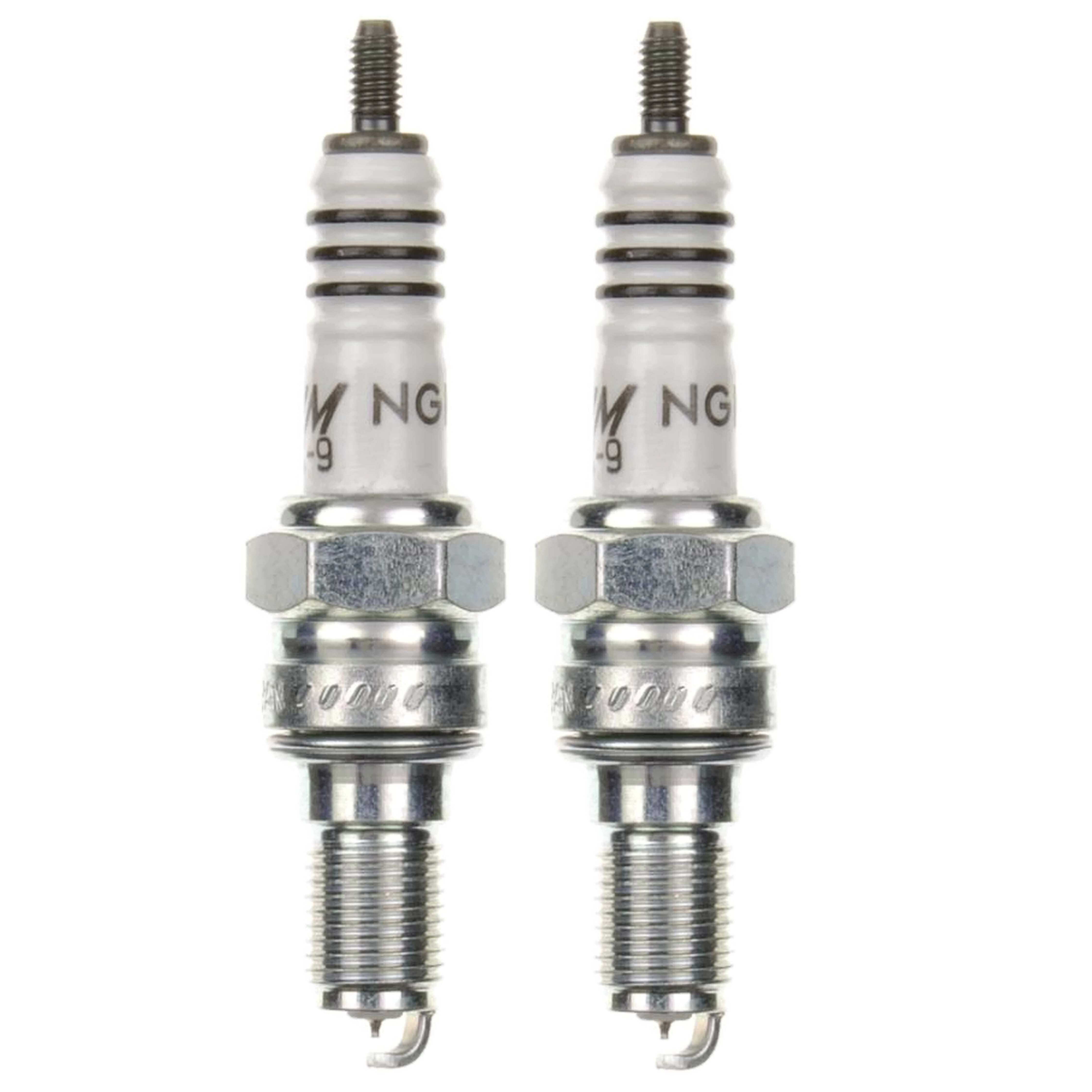 2x NGK Iridium Zündkerze CR8EHIX-9 3797 für Honda CB 500 VT 125 XL 125 FJS 400