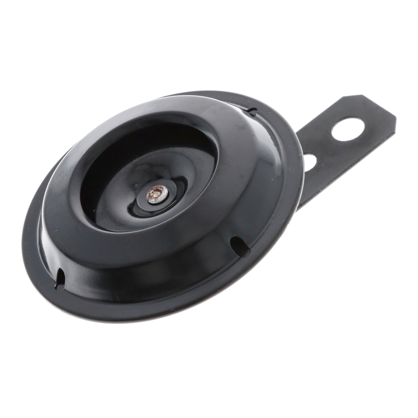 Horn Hupe 6V schwarz für Motorrad Quad ATV Roller Mofa Moped 70 mm Metallhupe