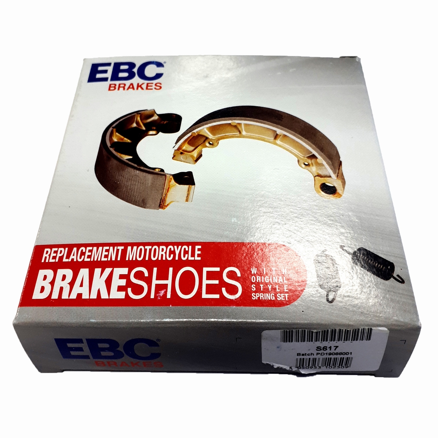 EBC S617 Bremsbacken mit Federn für Suzuki TS 50 XK TS50XK 1991-1997 RM 125 RM125