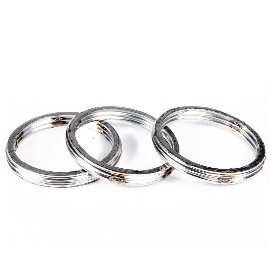 3x Auspuff Krümmerdichtung für Suzuki DR GR GS GSX GT RG Yamaha XV FJ DT XJR XV
