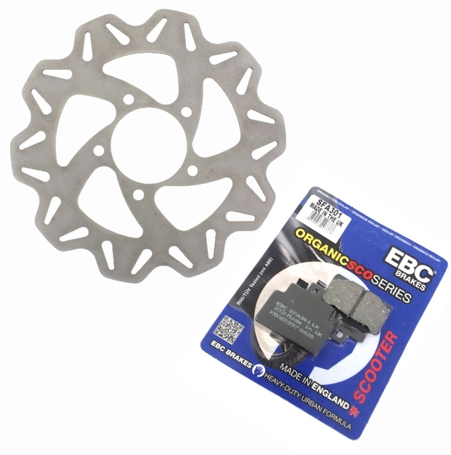 Bremsenset vorne für Aprilia Leonardo 125 150 ST SP 1999-04 Leonardo 125 2005-06