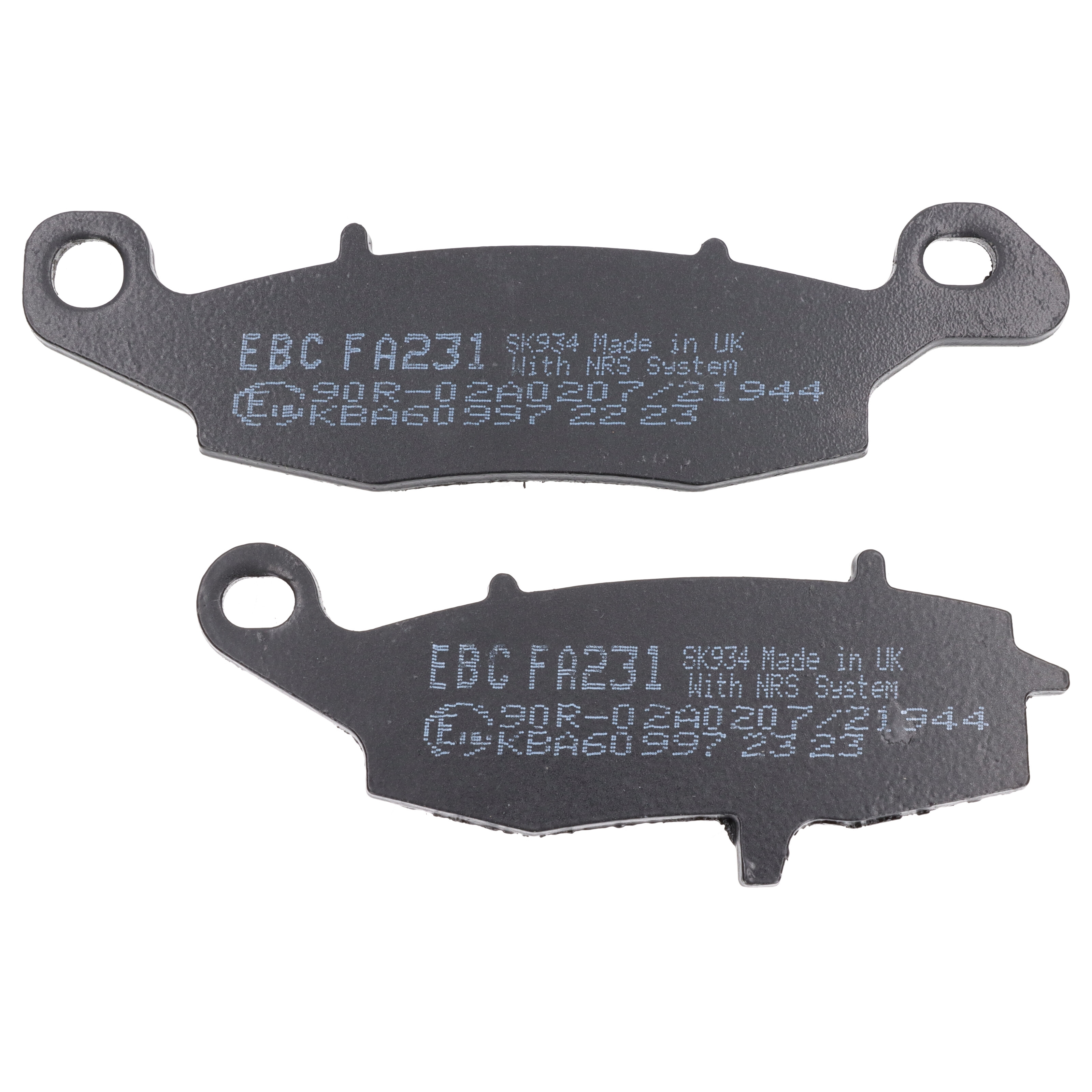 EBC Bremsbeläge FA231 für Kawasaki ZR GPZ W VN ZR-7 KLV ER-6N 6F KLE