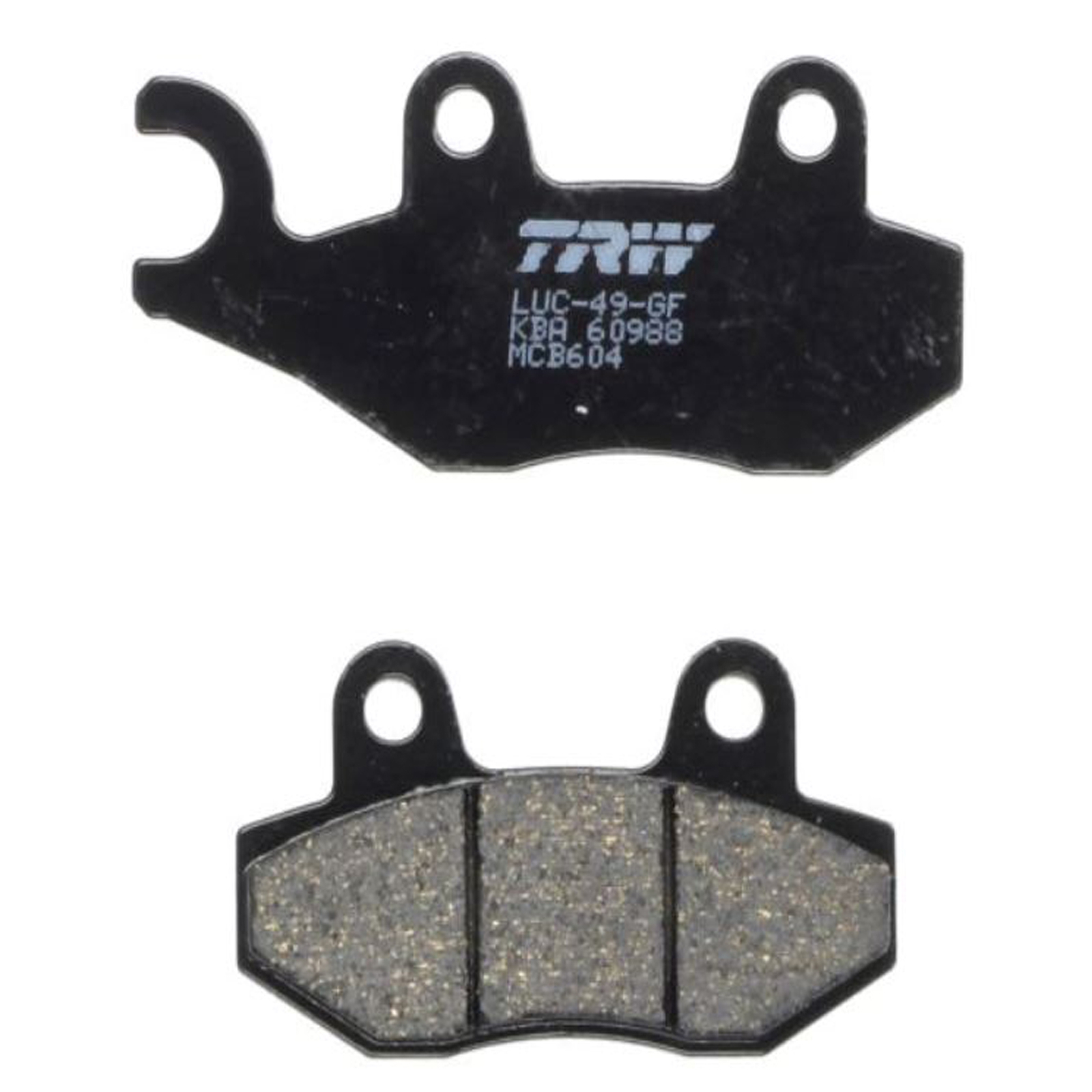 TRW MCB604 Bremsbeläge hinten für Triumph Sprint Tiger Trident Trophy Yamaha XTZ750 Suzuki DR