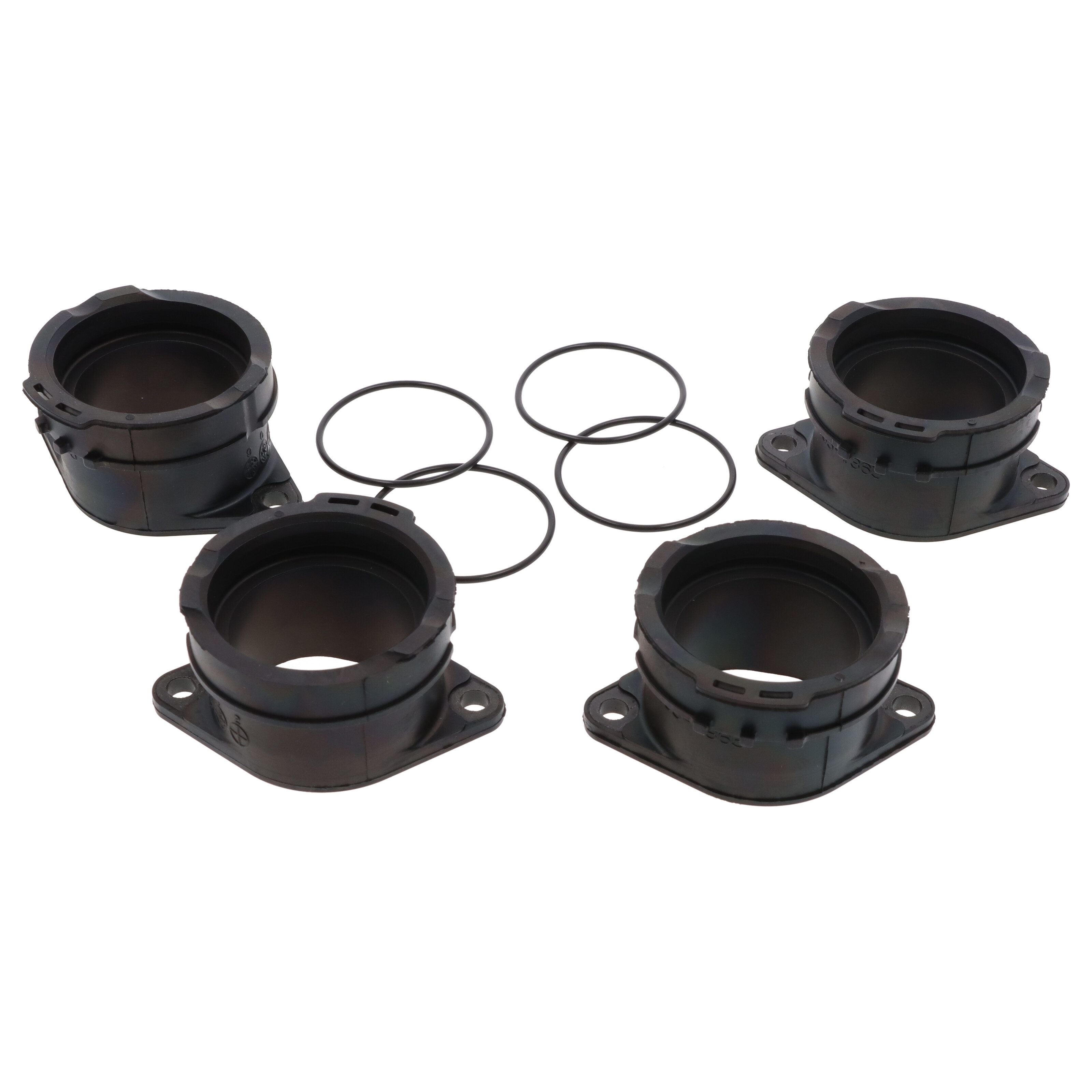 Tourmax CHK-15 Vergaseransaugstutzen für Kawasaki Ninja ZX-9R 900 1998 - 1999 4 Stück