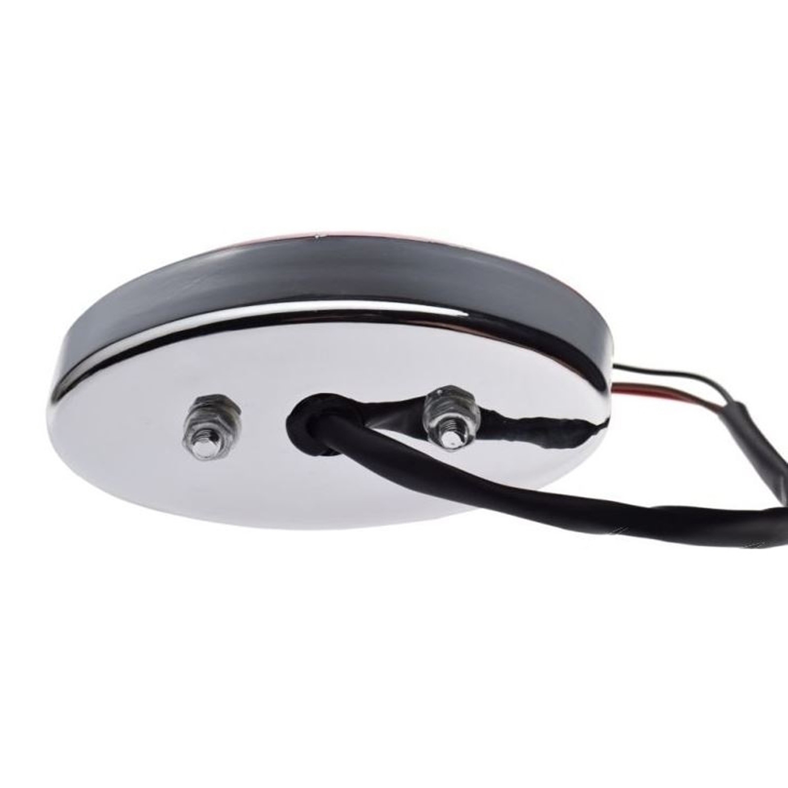 Universal LED Rücklicht Rückleuchte für Motorrad Roller M6x1.0 mit Kennzeichenbeleuchtung