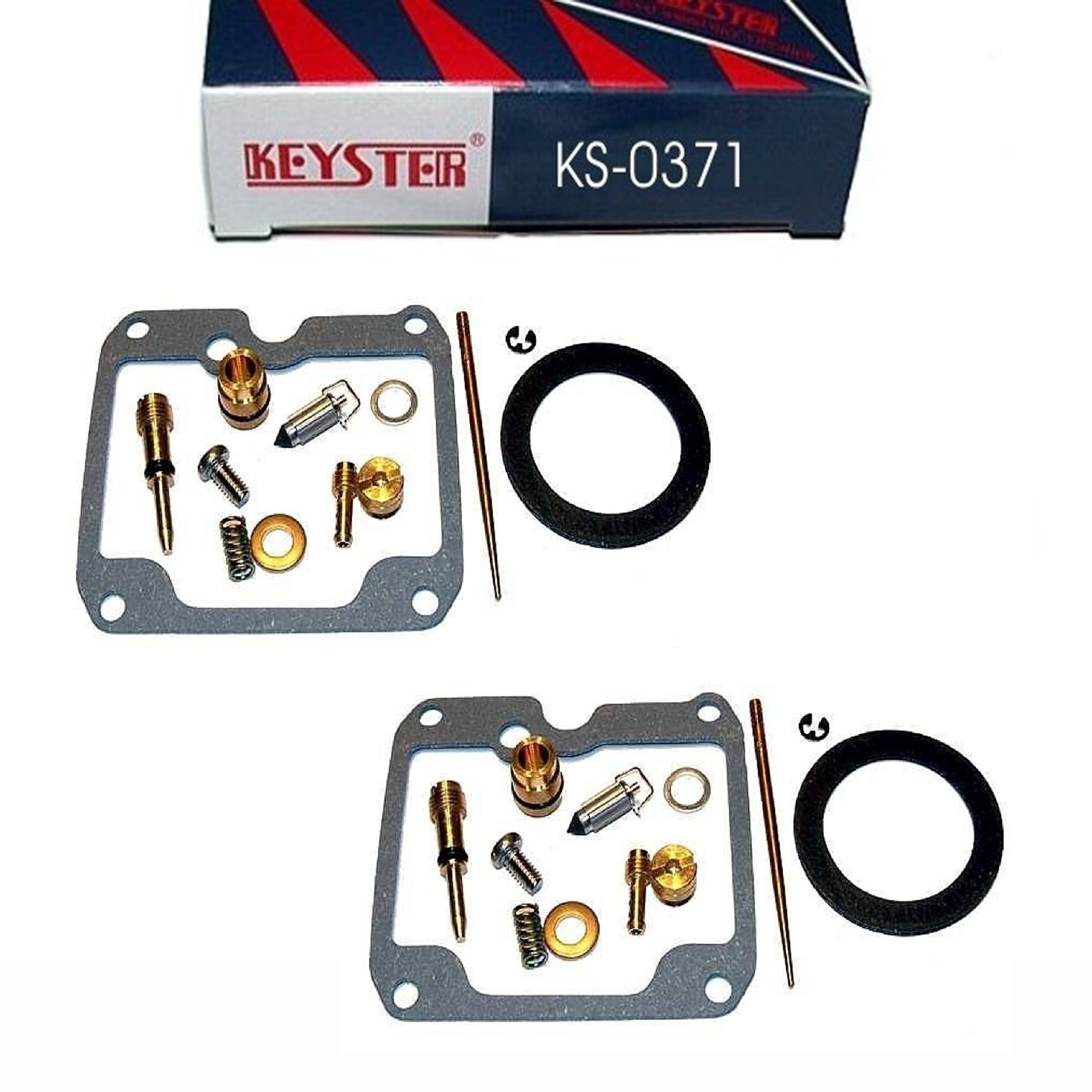 2x Keyster KS-0371 Vergaser Reparatursatz für Suzuki GT250 E X7 1979 - 1981 GT2502