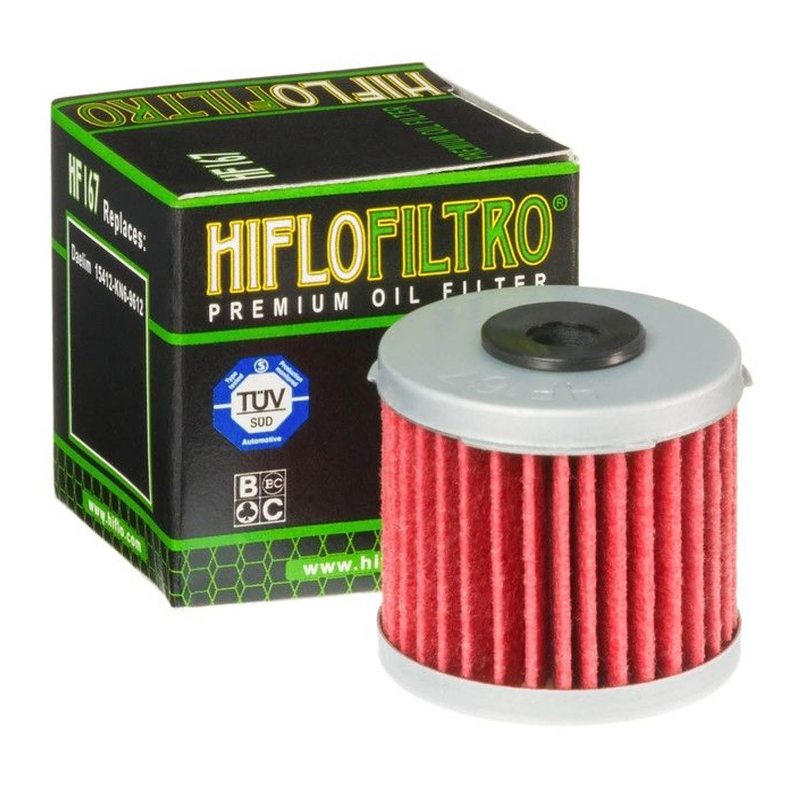 HIFLO HF167 Ölfilter für Daelim VC 125 Advance VS 125 Evo VT 125 VT125 VC125 VS