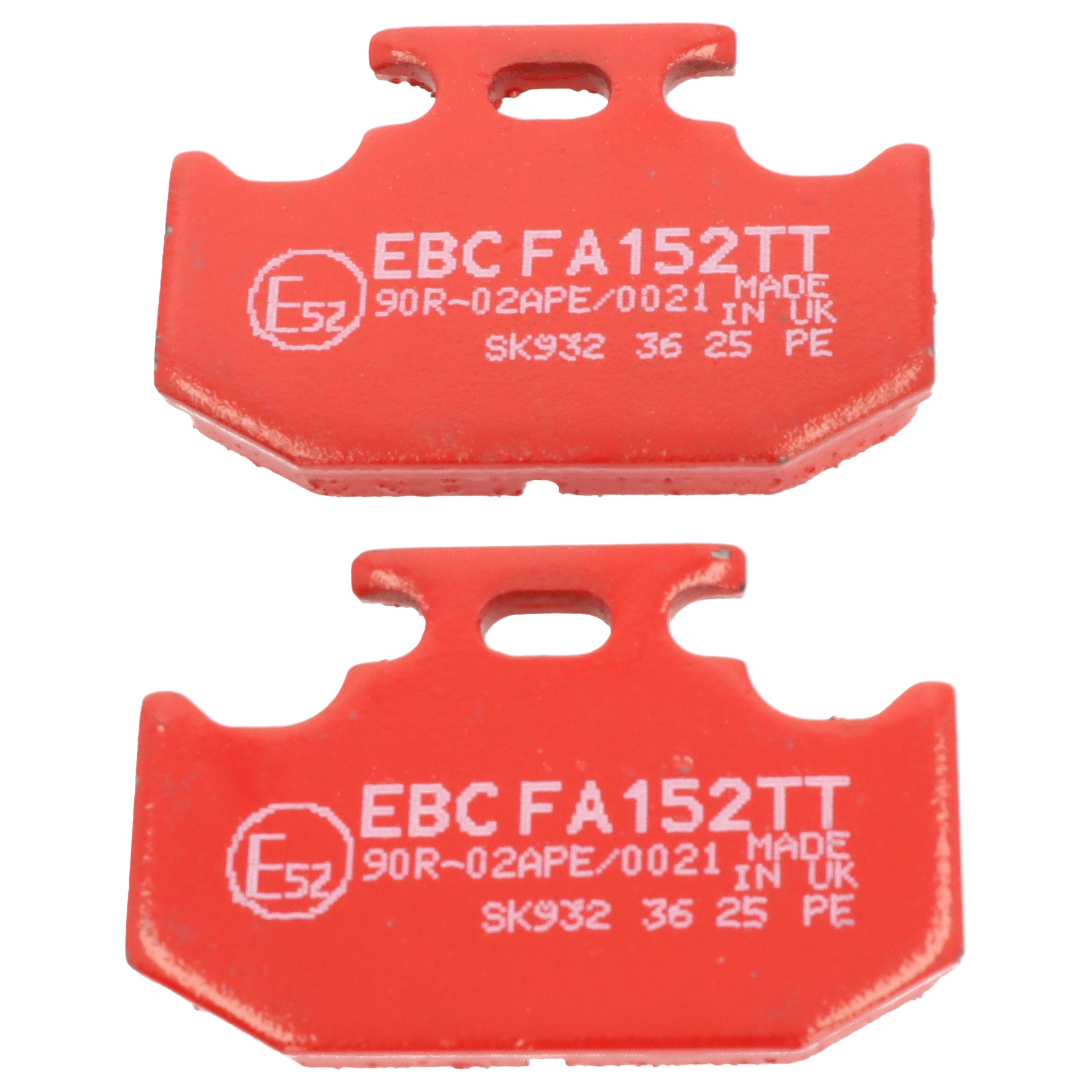EBC Bremsbeläge FA152TT für Suzuki Yamaha DR RM RMX YZ DT 125 250 350 650 2T