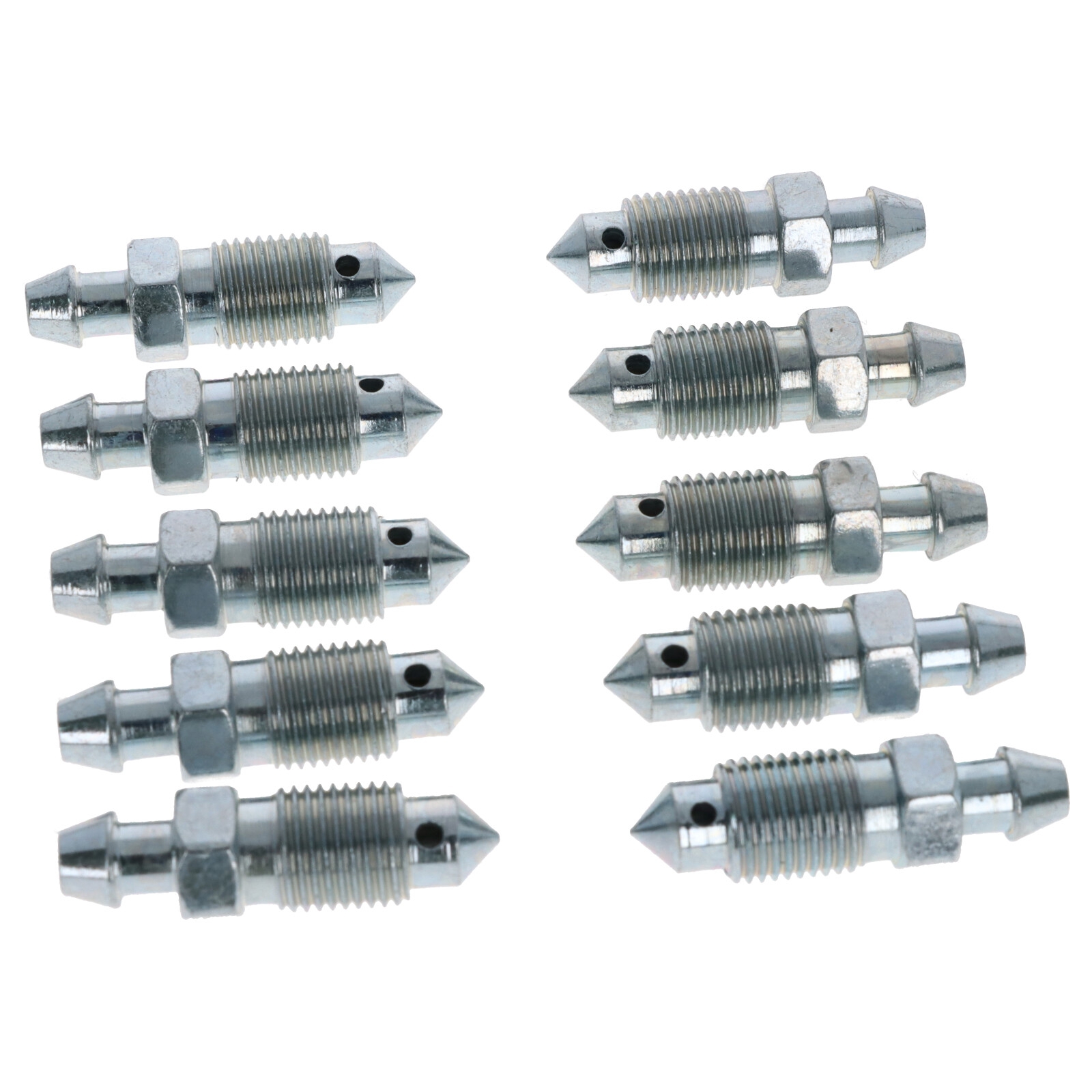 10x Quick Brake 0017-10 Bremsen Entlüfterschraube Entlüftungsventile M10x1x34 mm SW10