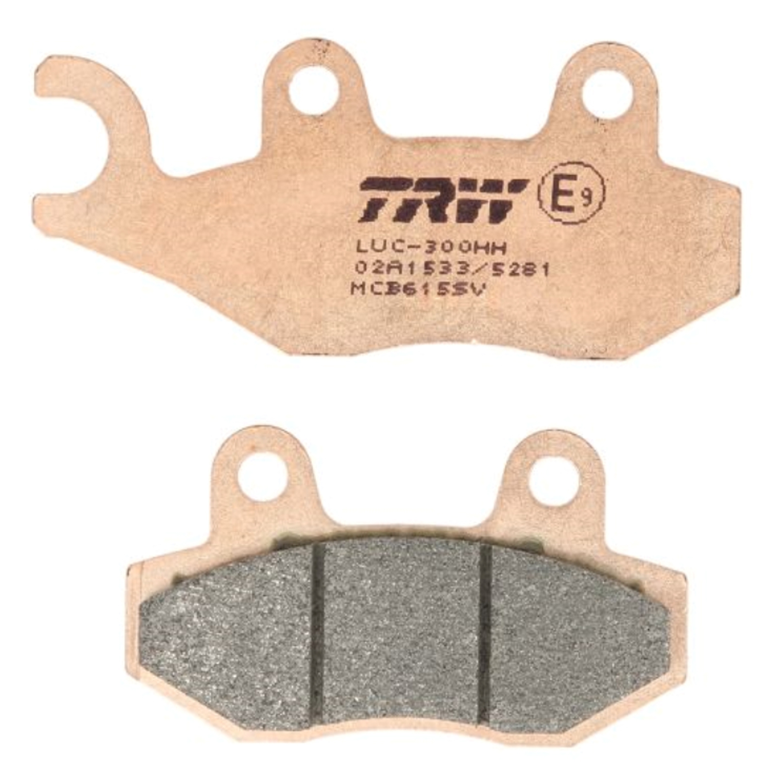 TRW MCB615SV Bremsbeläge vorne für Triumph Trident Tiger Trophy Kawasaki Yamaha XTZ YFM