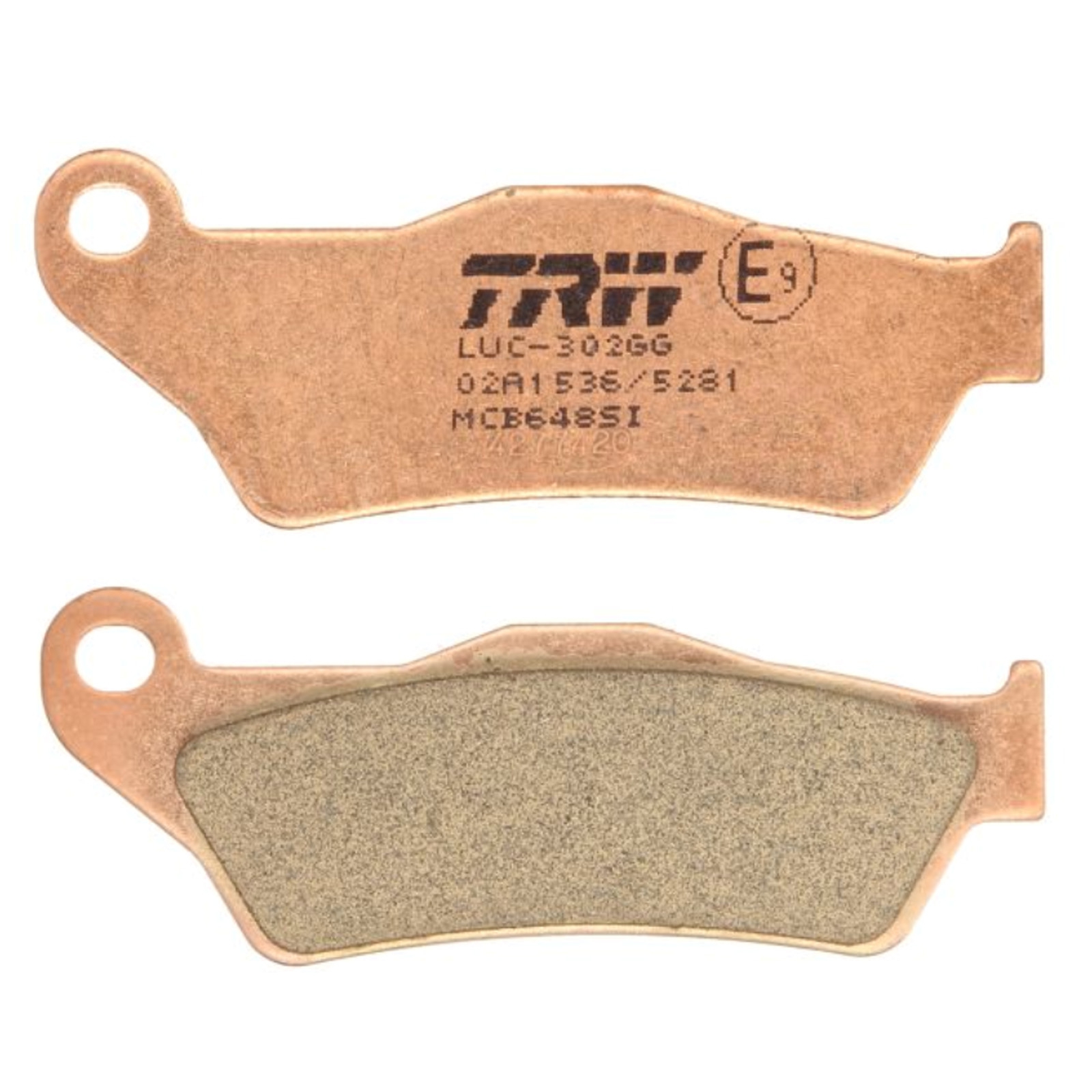 TRW MCB648SI Sintermetall Bremsbeläge für KTM LC4 EXC-F EXC SX Husaberg Husqvarna Yamaha XT