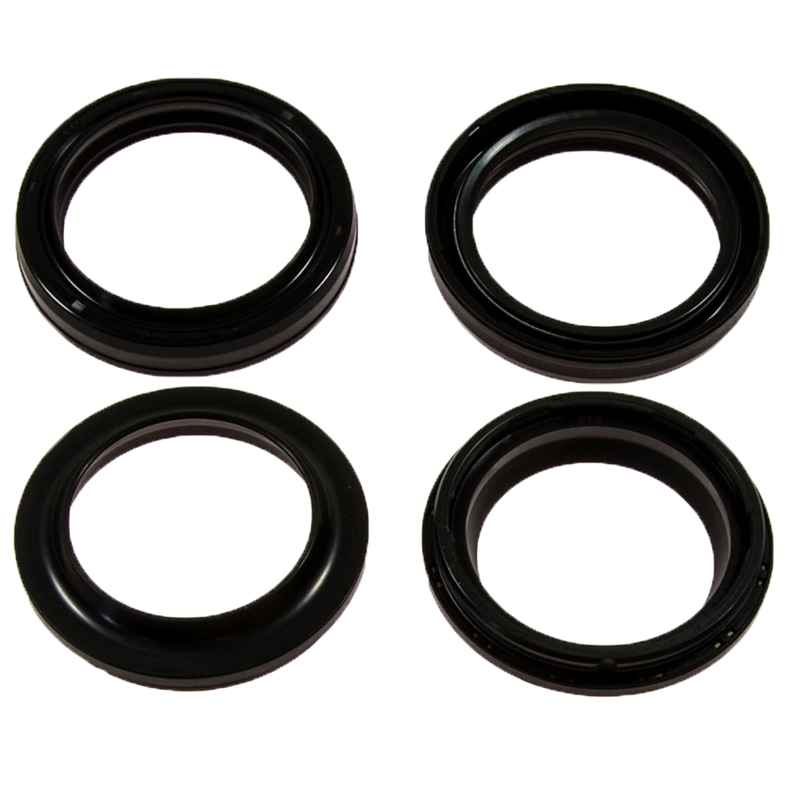 All Balls Gabelsimmerringesatz für Honda VT600 C Kawasaki W650 800 ZR550 + Staubkappen