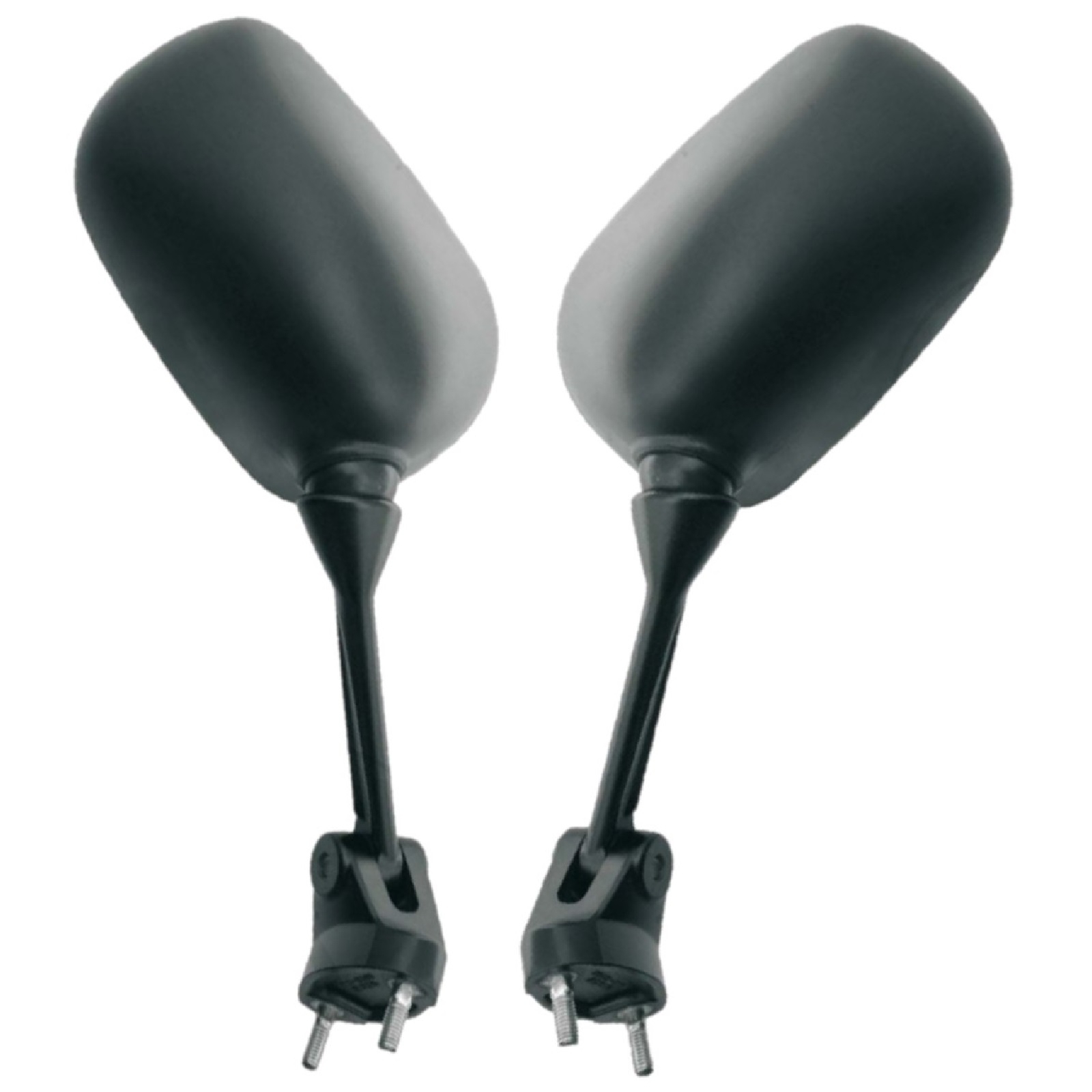 JMP Rückspiegel Paar für Kawasaki ZX-6R 600 P Ninja 2007 - 2008 P7F P8F schwarz