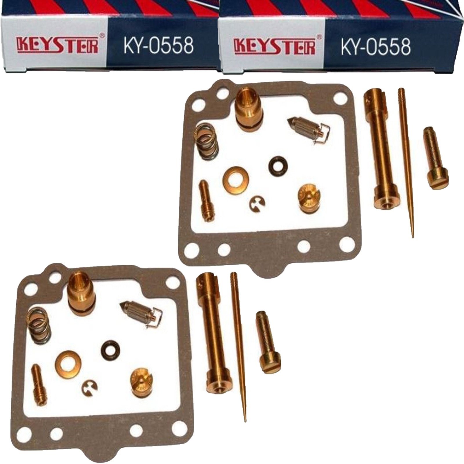 2x Keyster KY-0558 Vergaser Reparatursatz für Yamaha XS650 SE Special 1980 - 1983 3L1