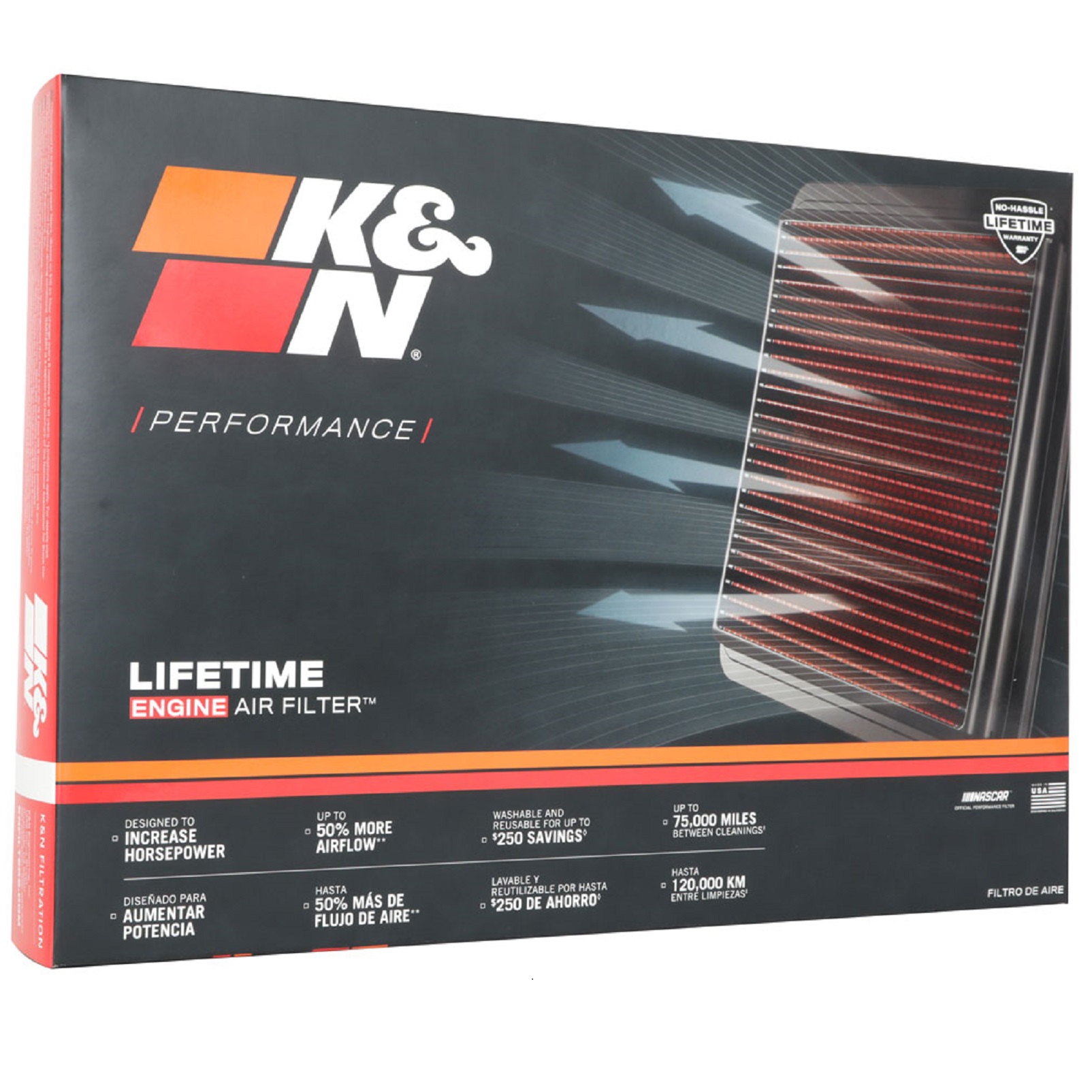 K&N Tauschluftfilter für Suzuki Swift V 1.4 2017-2020