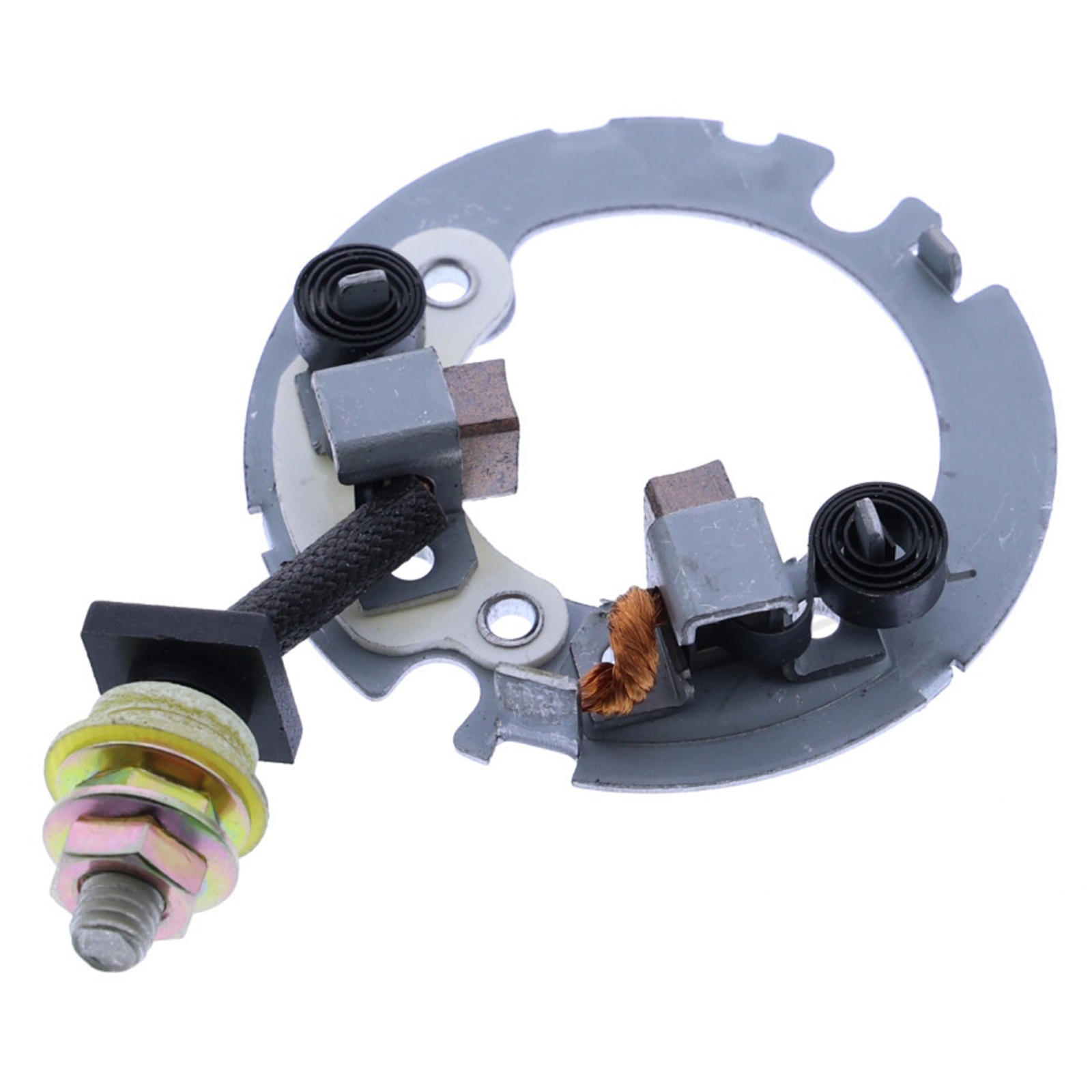 Kohlebürsten Satz für Honda CB CBF CBR XL VT Kawasaki BN Ninja ZX10R ZZR 1400 KVF KLF mit Halter