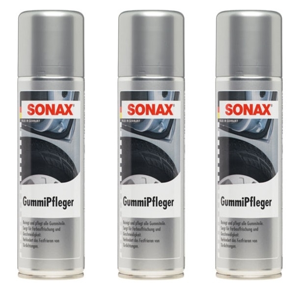 3er Vorteilspack SONAX GummiPfleger 340200 300ml