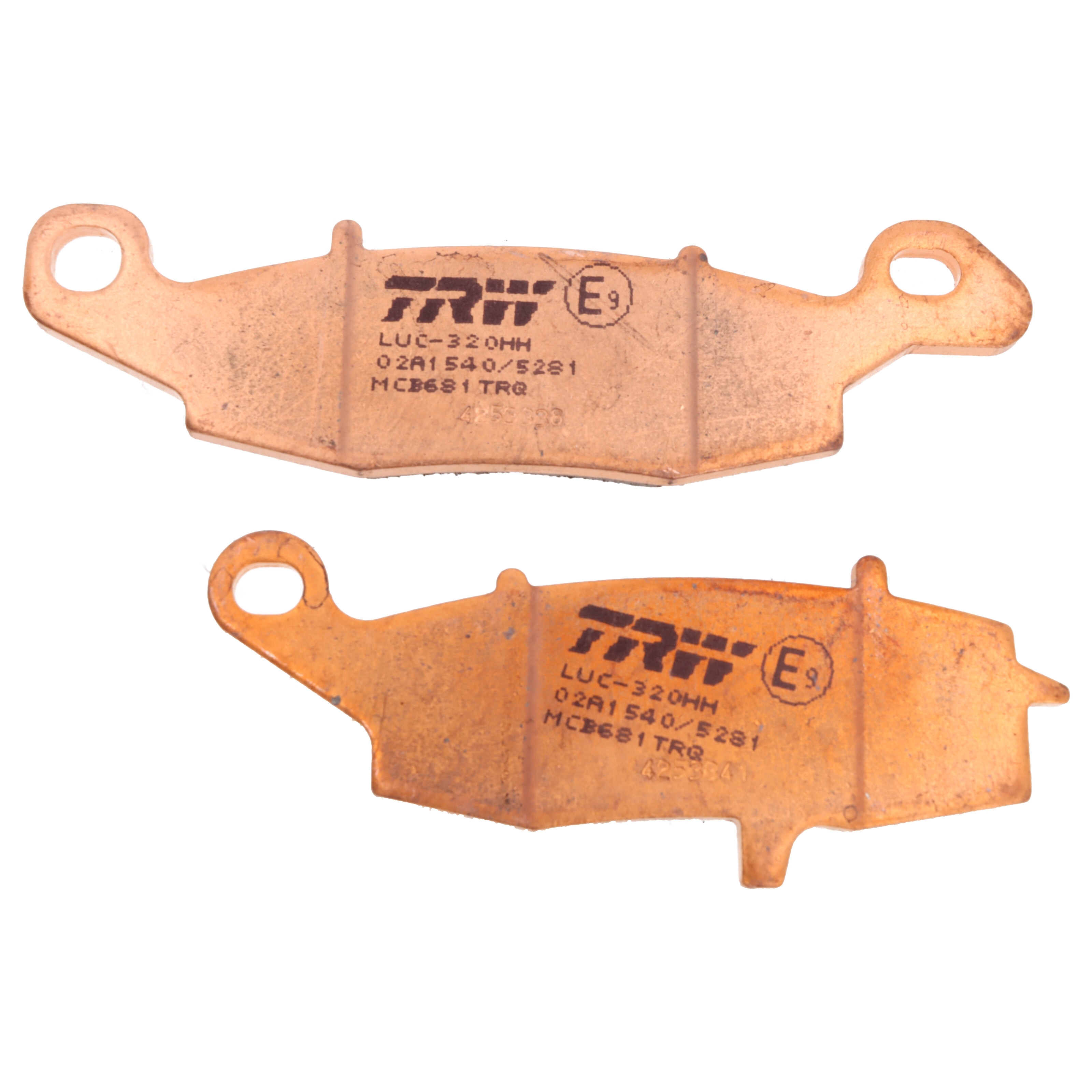 TRW MCB681TRQ Sinter Bremsbeläge für Kawasaki ZR ZZR ZX-6R -9R -10R GPZ Suzuki GSX DL GS GSF SFV SV