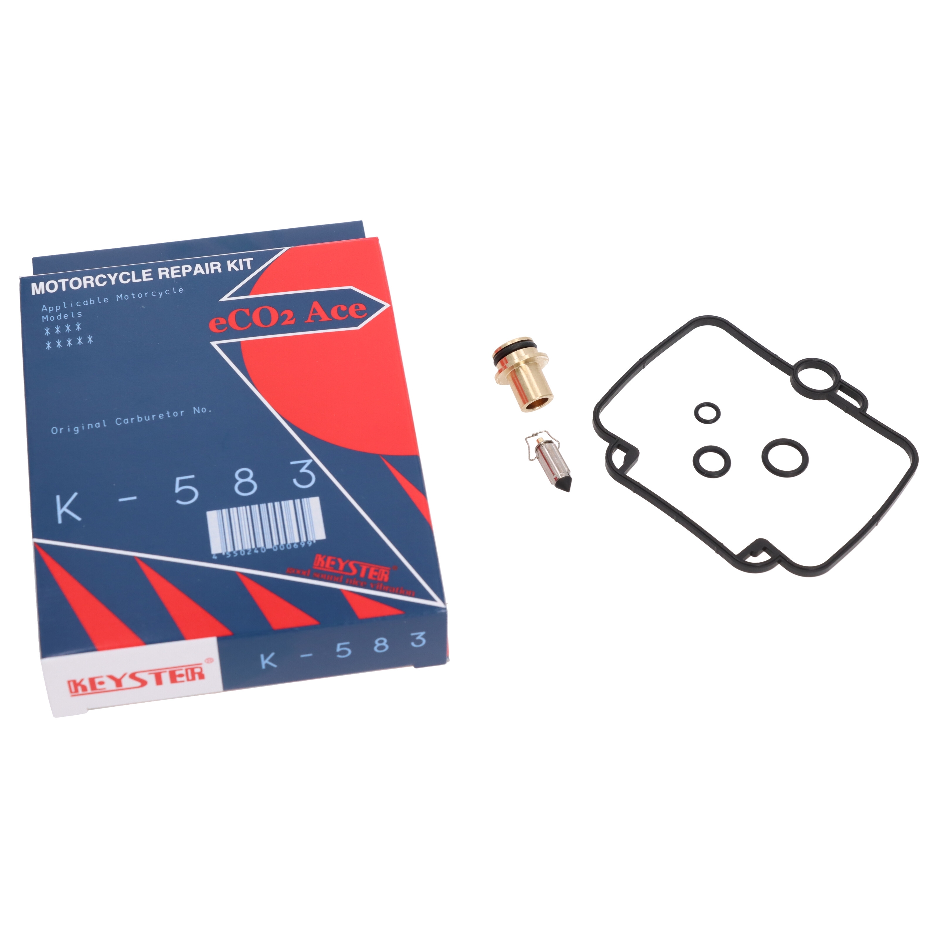 Keyster K-583 Vergaser Reparatursatz für Suzuki DR 250 SE DR 350 DR 750 S BIG DR 800 BIG