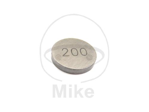 Ventil Einstellplättchen Shim 13 mm 2.00 JMP BC48-130-2.00