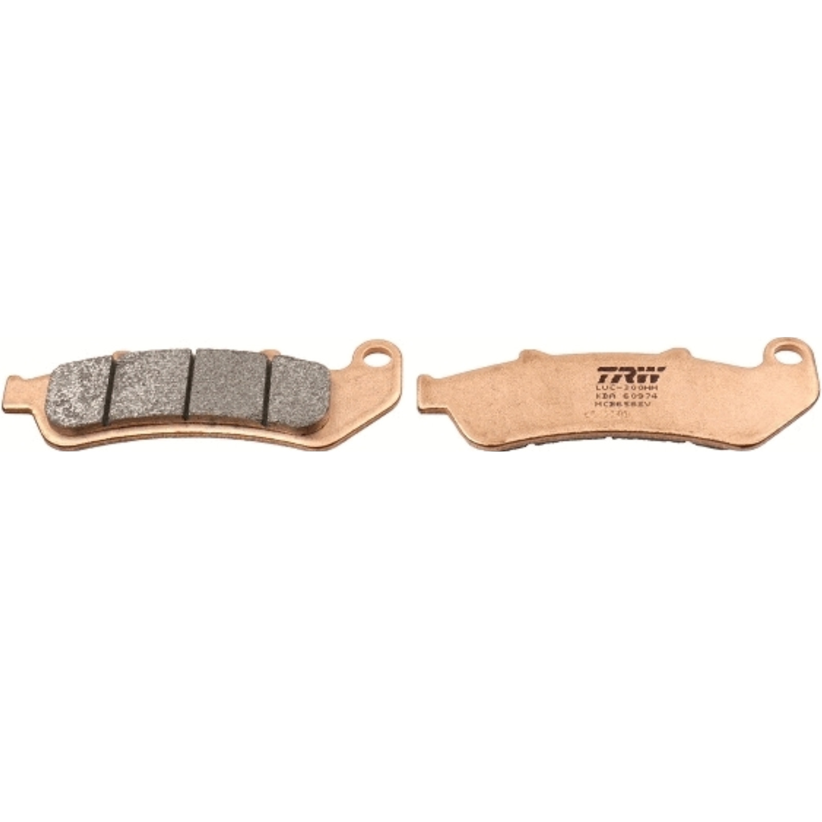TRW MCB658SV Sintermetall Bremsbeläge vorne für Honda CBR1000 F Dual CBS 93-2000 SC24 SC24B