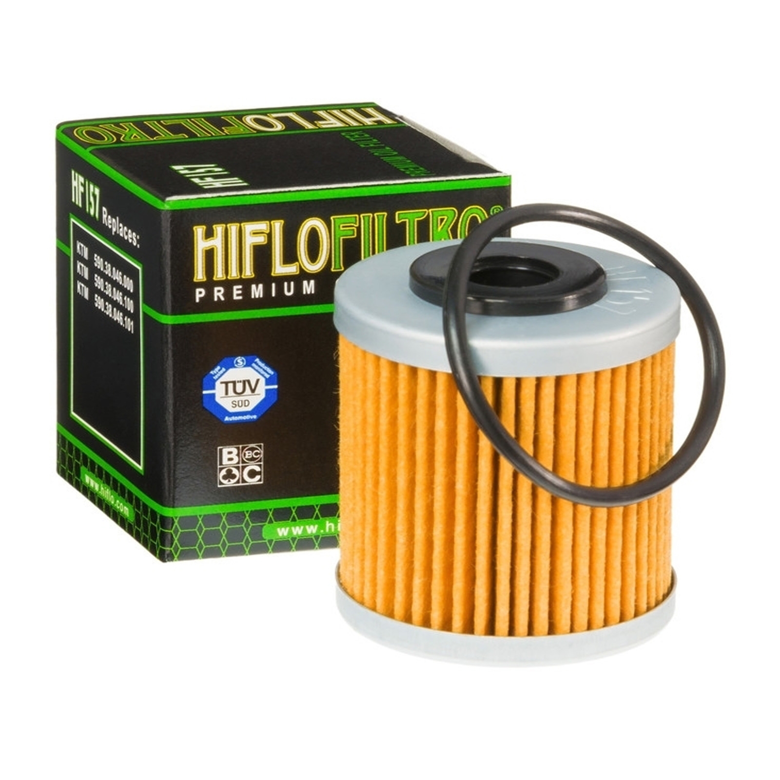 HIFLO HF157 Ölfilter für KTM Duke Enduro 690 EXC SX SMR XC Quad Beta RR Enduro