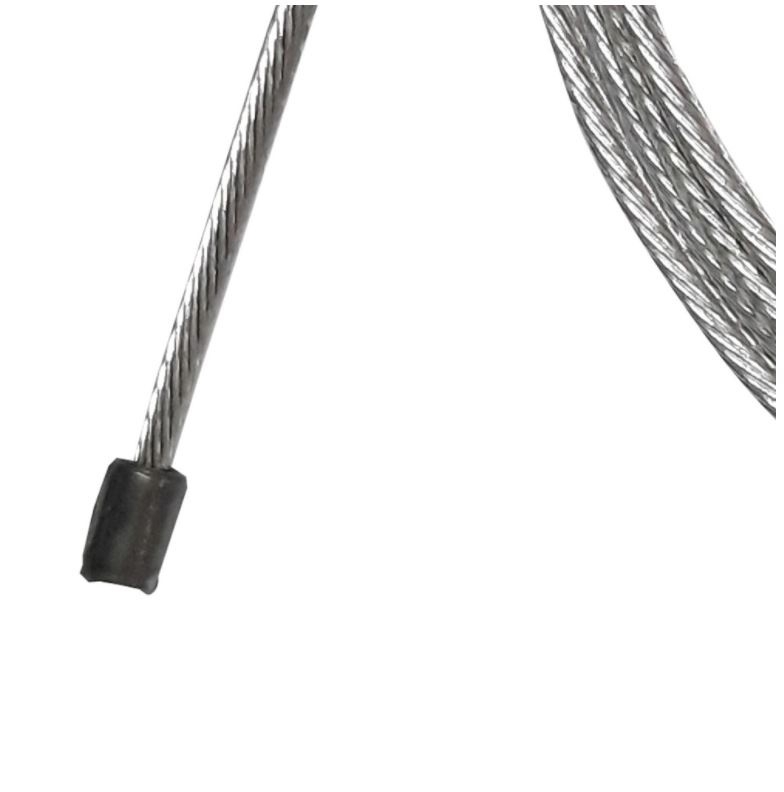 Motorrad Bowdenzug Innenkabel gelötete Nippel 1.25x2000mm Typ C 3.2x5 ohne Hülle