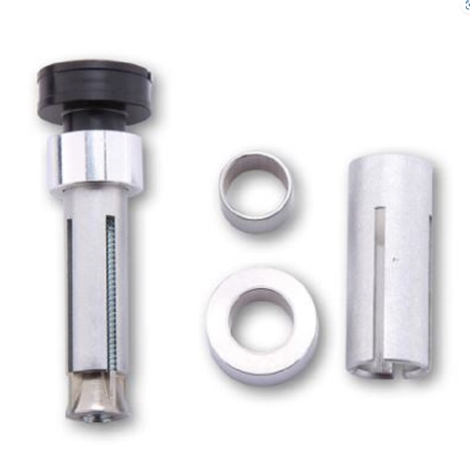Spiegeladapter für Lenkerendenspiegel auf Lenker mit 12-22 mm Durchmesser