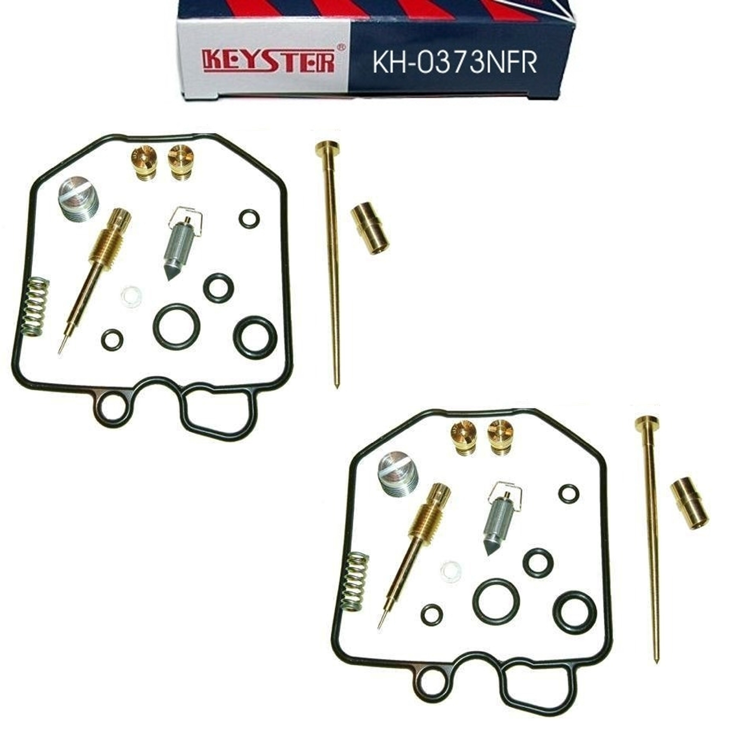 2x Keyster KH-0373NFR Vergaser Reparatursatz für Honda CX500 1977 - 1979 CX 500