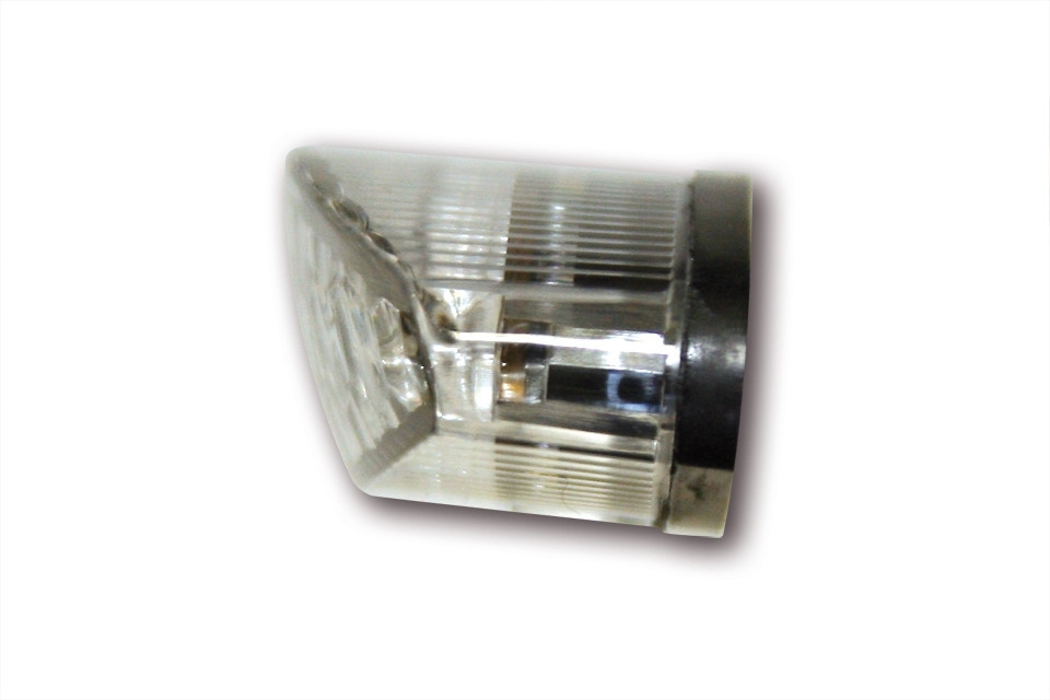 HIGHSIDER LED-Mini-Rücklicht LITTLE NUMBER1, mit Nummernschildbeleuchtung, klares Glas
