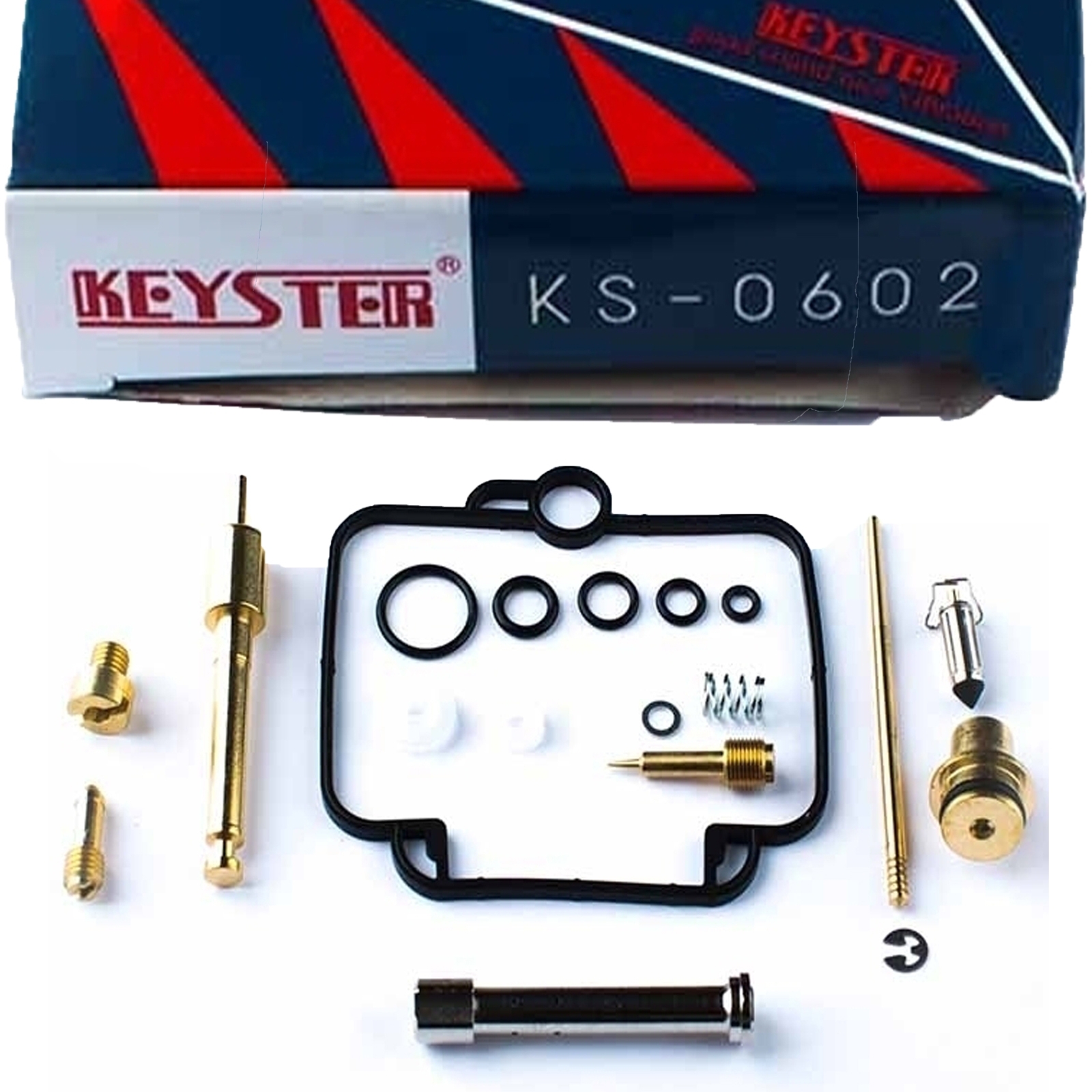 2x Keyster KS-0602 Vergaser Reparatursatz für Suzuki GS500 1989 - 2000 GM51B GS 500