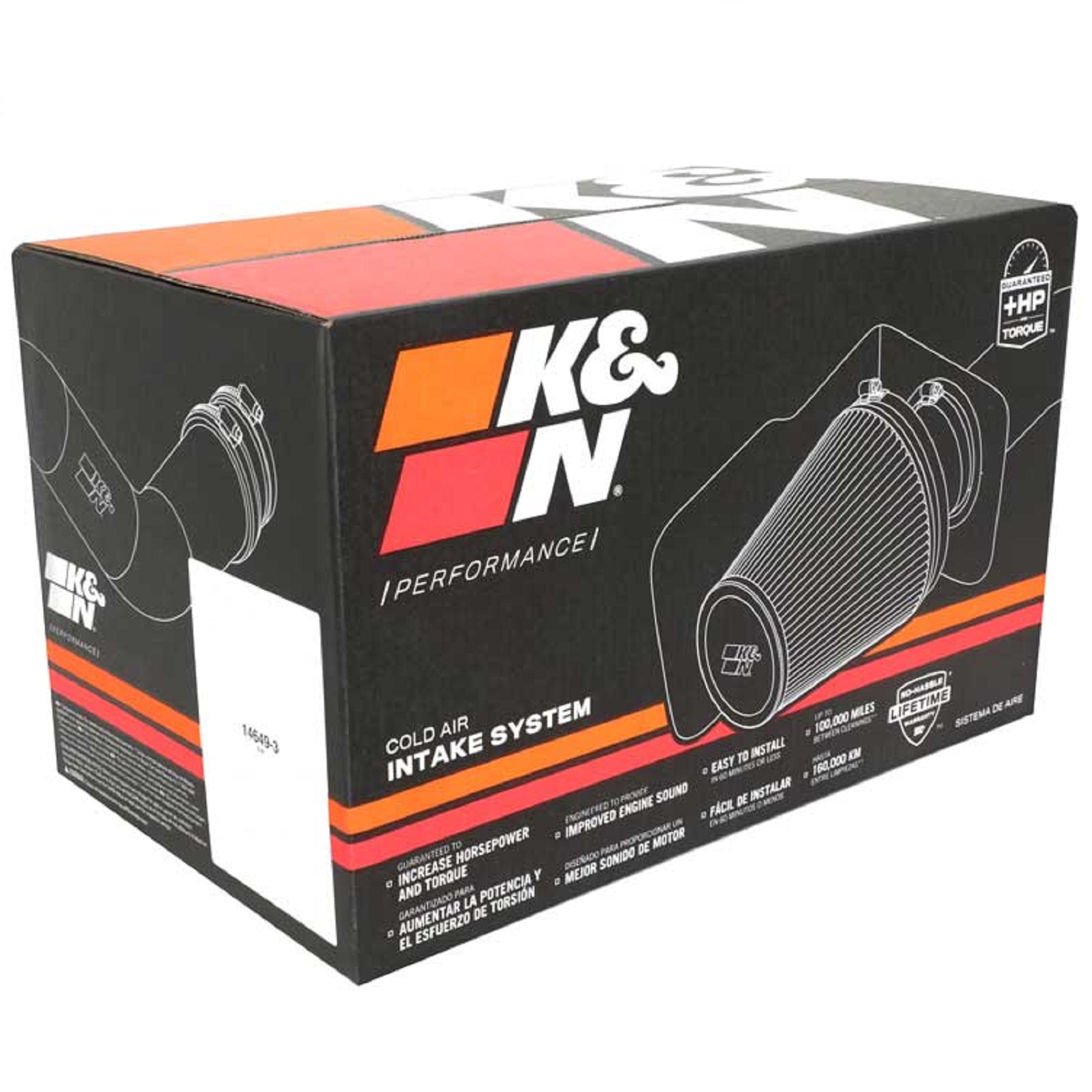 K&N Performancekit für Audi A1 10-15 Seat Skoda VW 09-13 1.2 1.4 1.6