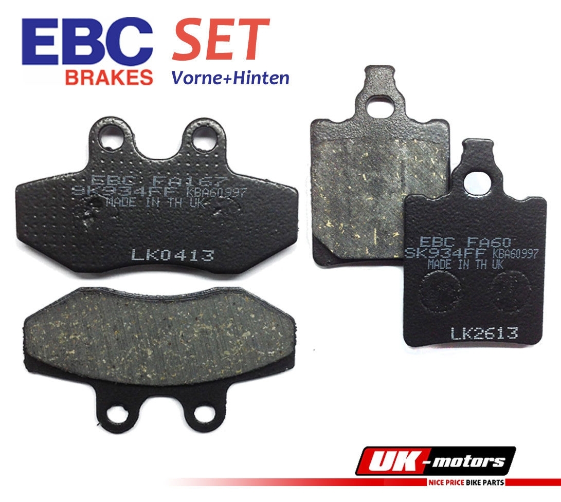 EBC Bremsbelag Set