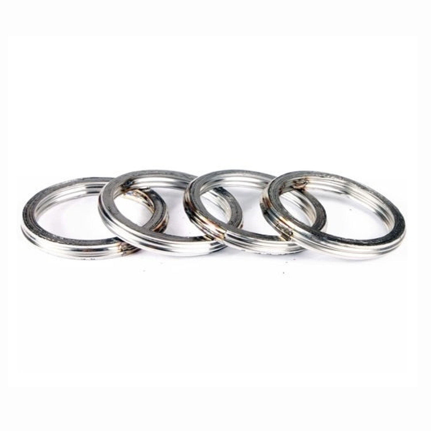 4x Auspuff Krümmerdichtung für Suzuki DR GS GSX Yamaha XV FJ DT XJR RD XV Aprilia