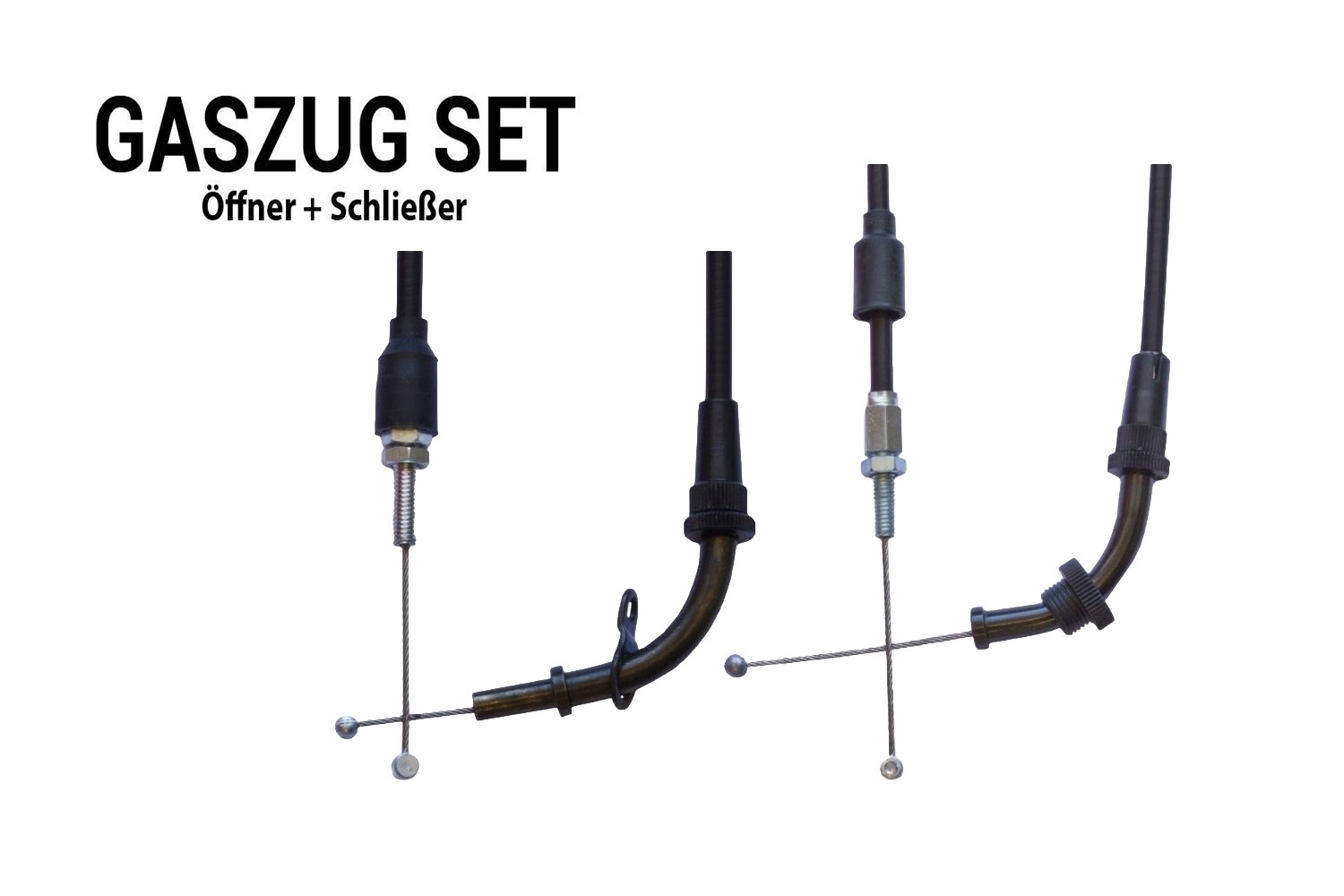 Gaszug Satz für Suzuki GSX-R 750 1986 - 1987 GR75A Öffner A + Schließer B