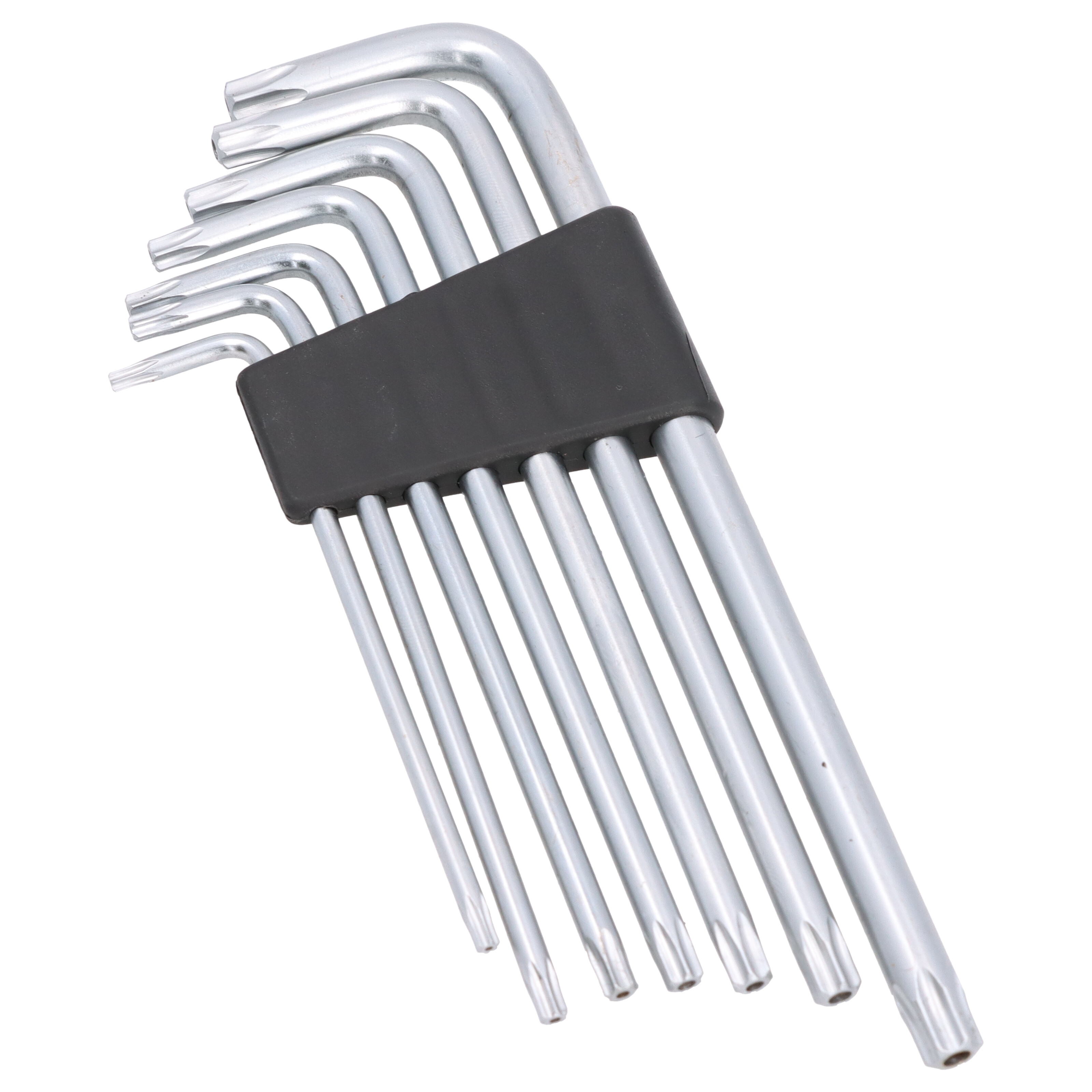 7 tlg. Profi Winkelschlüssel Set mit Loch für Innen Torx® Schrauben Werkzeug T10-T40