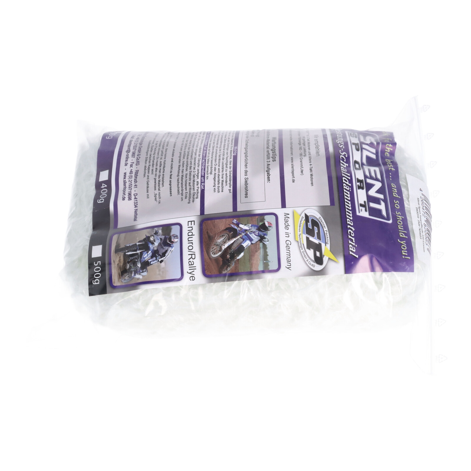 Silent Sport™ Dämmmaterial / Dämmwolle Auspuff