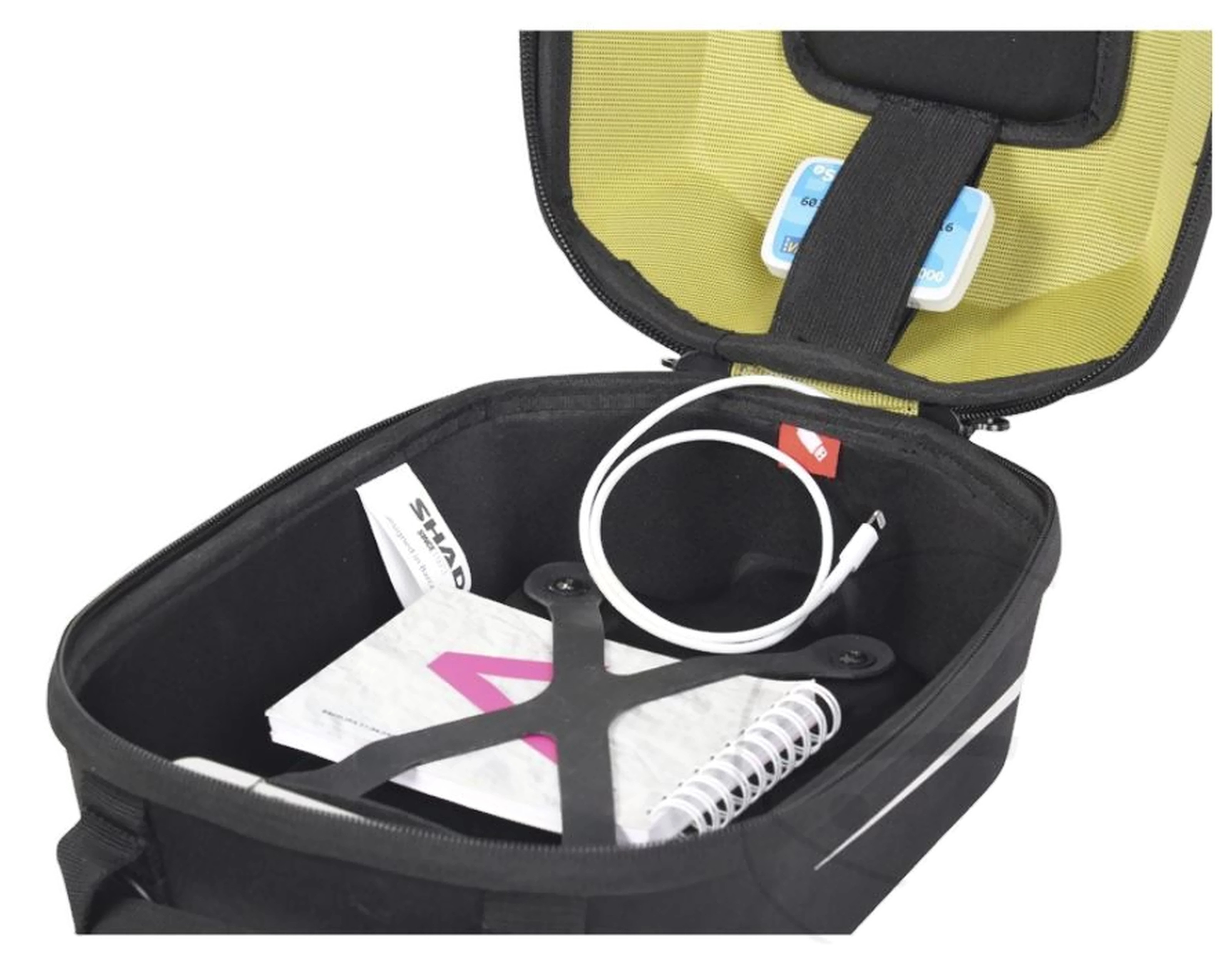 Shad X0SE10P Tankrucksack 5 Liter schwarz für Pin System Gepäck Tasche