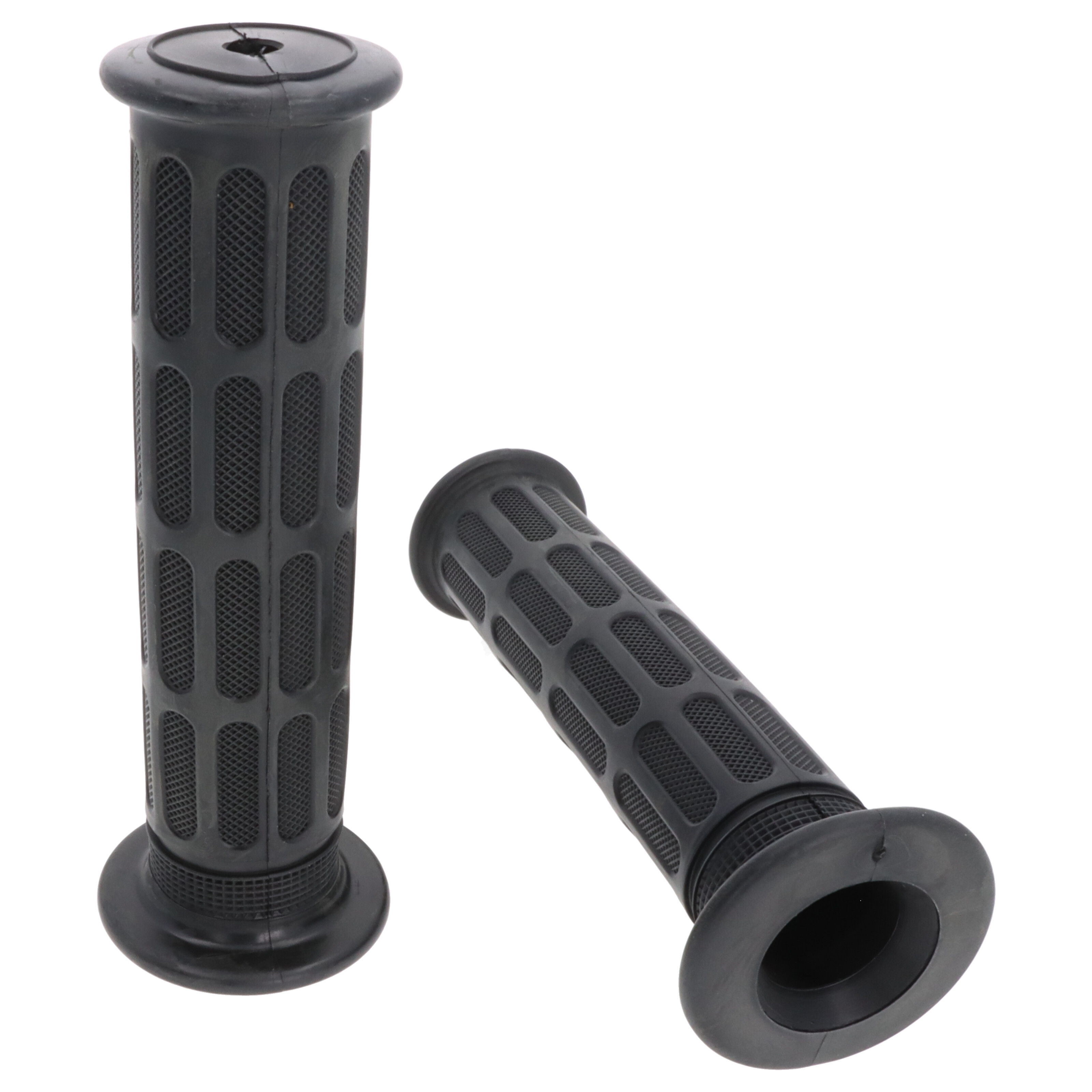 Griffgummi-Paar 21/25mm schwarz 131 mm Motorrad Roller Griffe