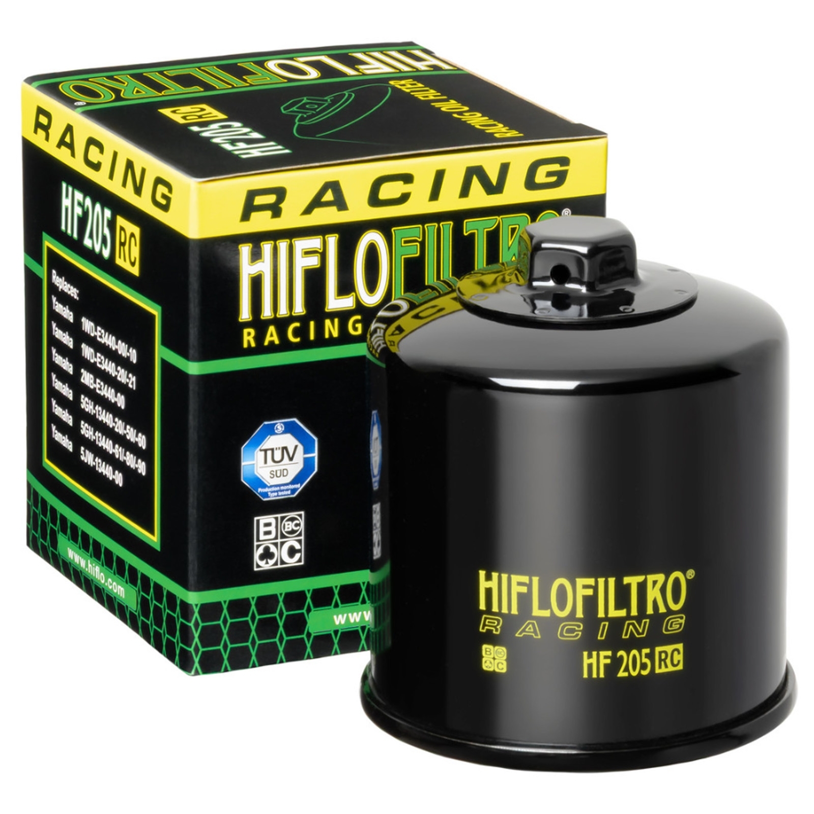 Hiflo HF205RC Ölfilter für Yamaha MT07 700 MT09 900 R6 R7 Tracer 9 XSR900 XTZ700 YFM450 YFM700 YZFR1 YXZ