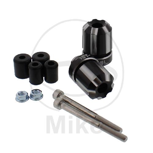 LSL Lenkerenden Aluminium silber 18/14mm