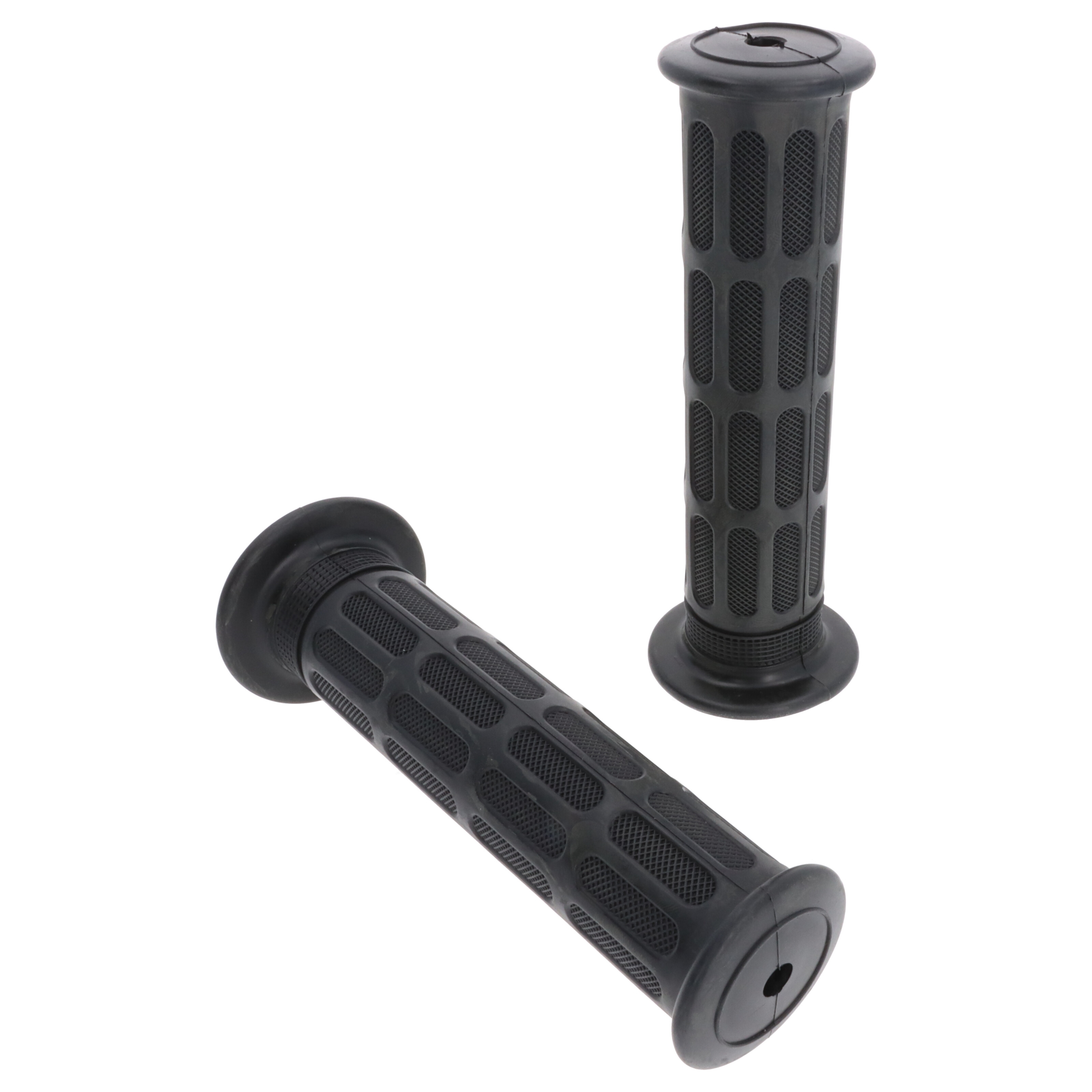 Griffgummi-Paar 21/25mm schwarz 131 mm Motorrad Roller Griffe