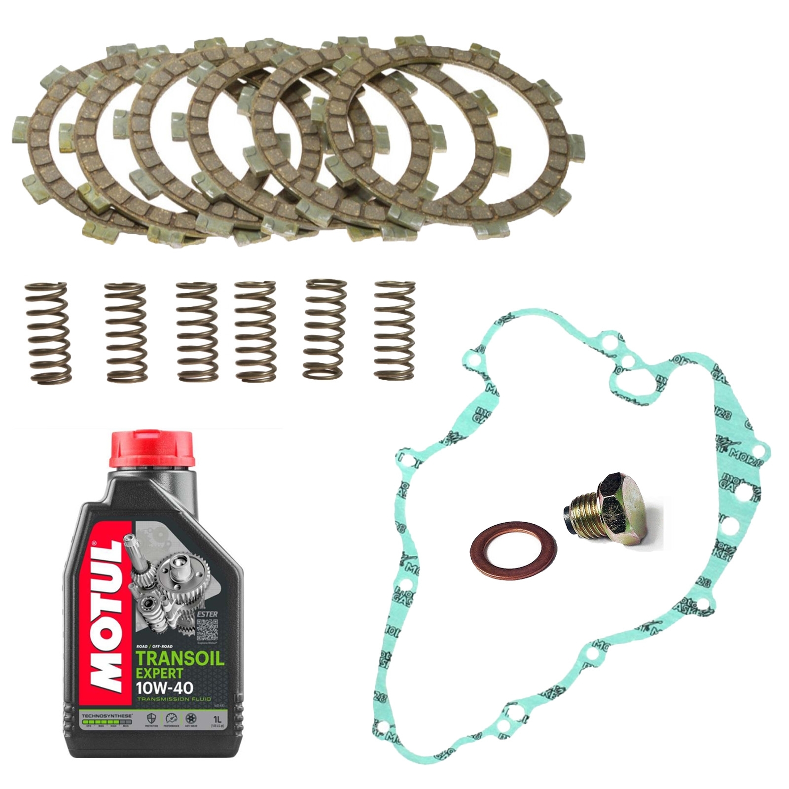 Kupplung für Rotax 122 Aprilia RS MX RX SX 125 Reparatursatz Lamellen Federn Öl Dichtung