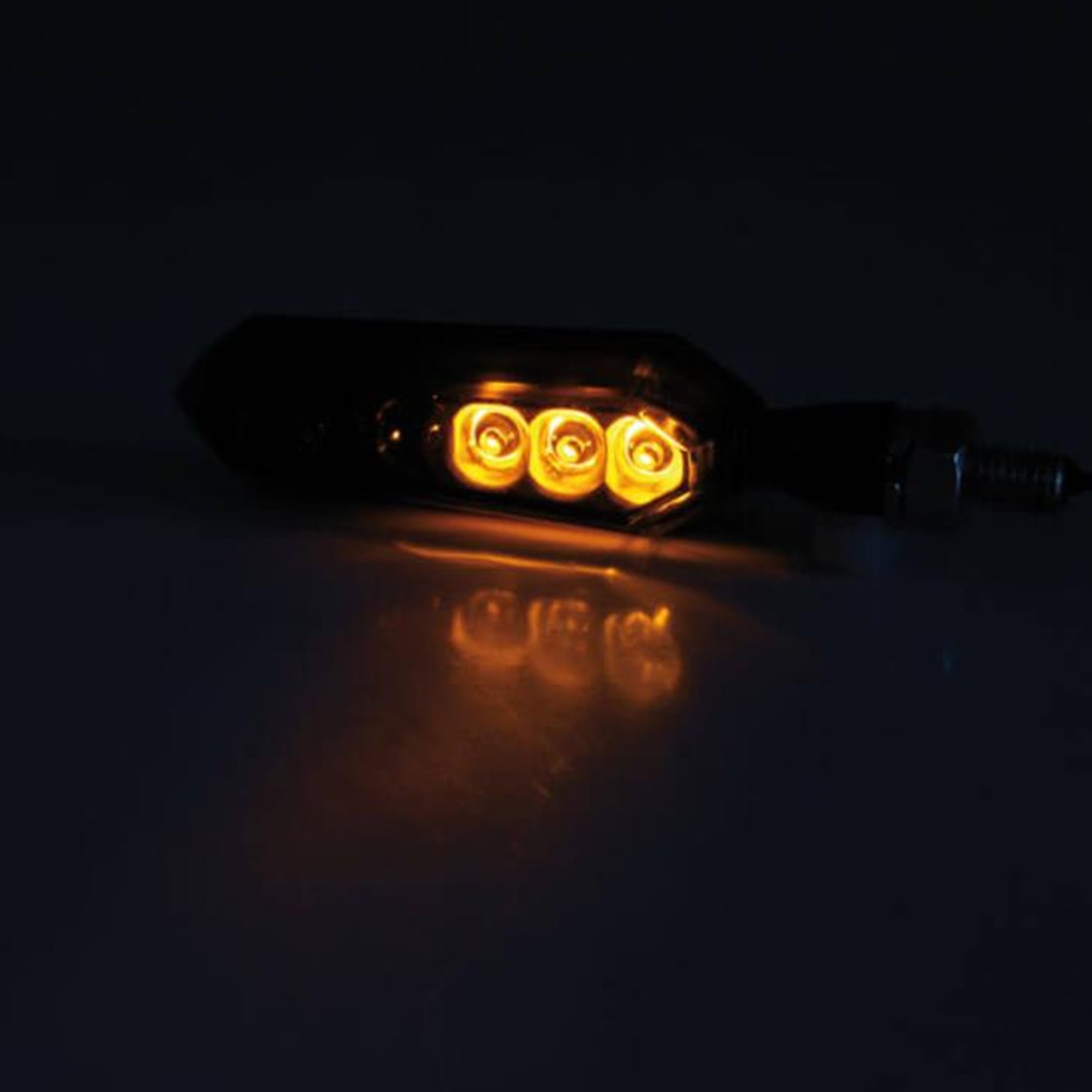 Highsider 203-030 Blinker universal für viele Fahrzeuge passt vorne und hinten LED M8 x 20 mm 5.4W