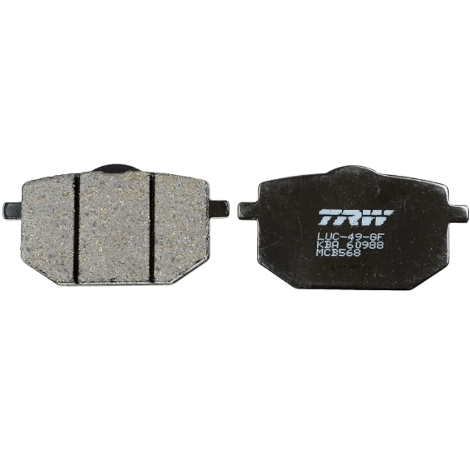 TRW MCB568 Bremsbeläge vorne für Yamaha XT600 H N 1987-1990 XT600 Z Tenere 1985 - 1991