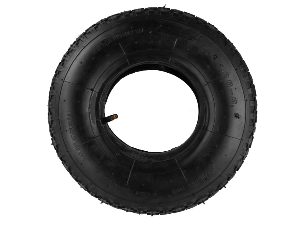 1x Ersatzreifen Luftreifen Schubkarre Schubkarrenreifen 4.00-6 Zoll mit Schlauch