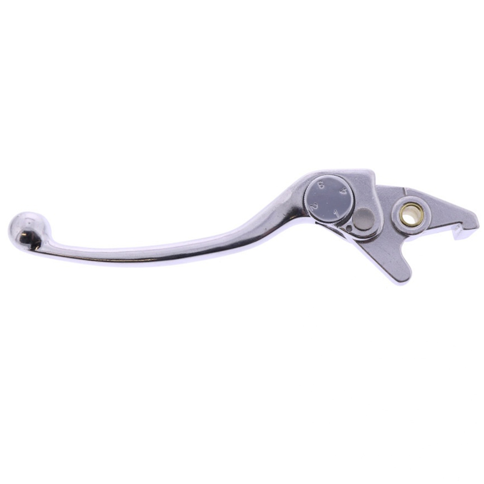 Accossato AGS291 Bremshebel links für Kymco Downtown 300 i Super Dink 300 i XCiting 300 Ri silber