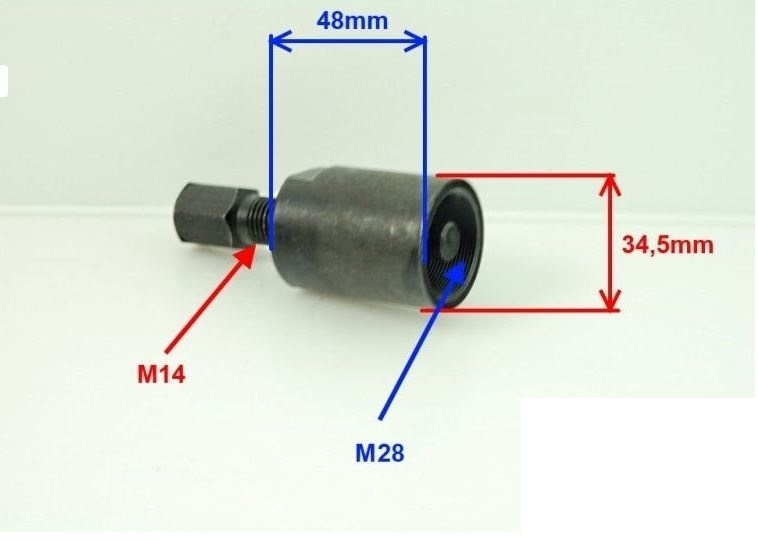 Abzieher Polradabzieher Polrad Schwungrad Abzieher M28x1 für Honda CRF 250 450